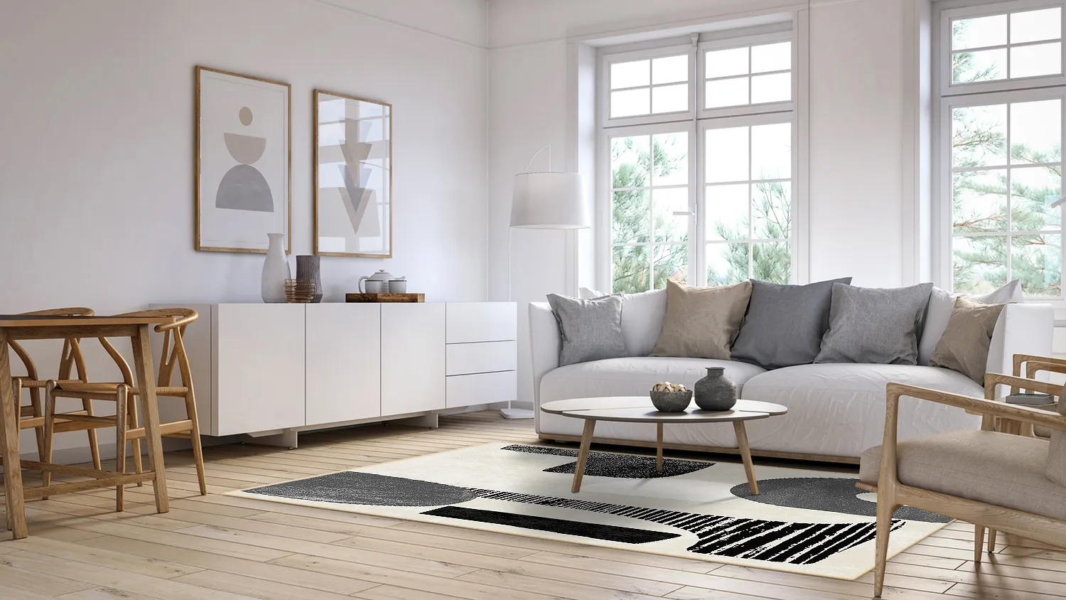 Wilton - Suki (beige/zwart)