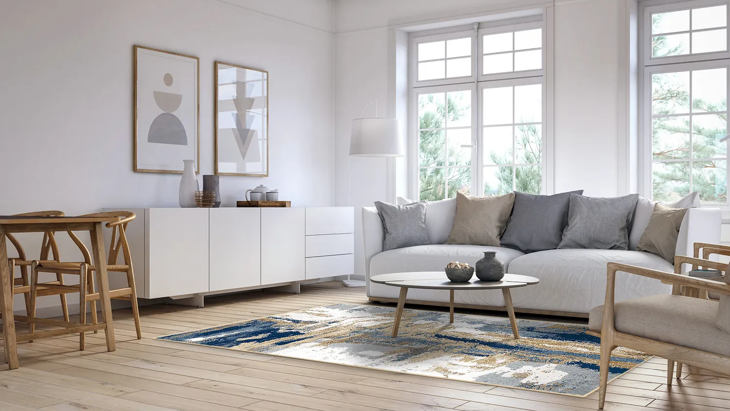 Wilton - Noa (blauw/multi)