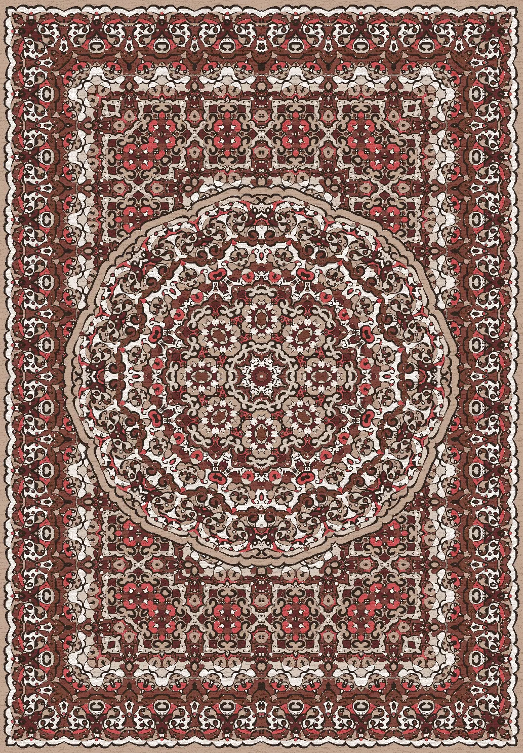 Wilton - Odette (rood/multi)