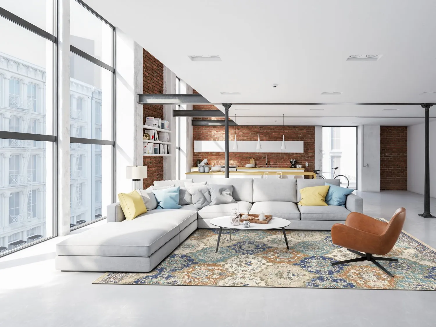 Wilton - Bohemia (blauw/multi)