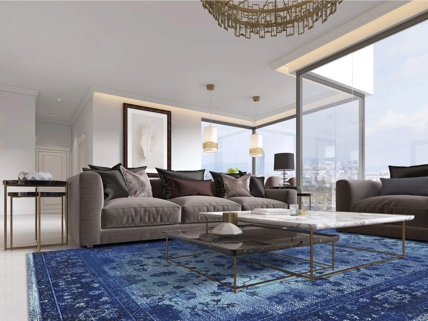 Wilton - Gombalia (blauw)