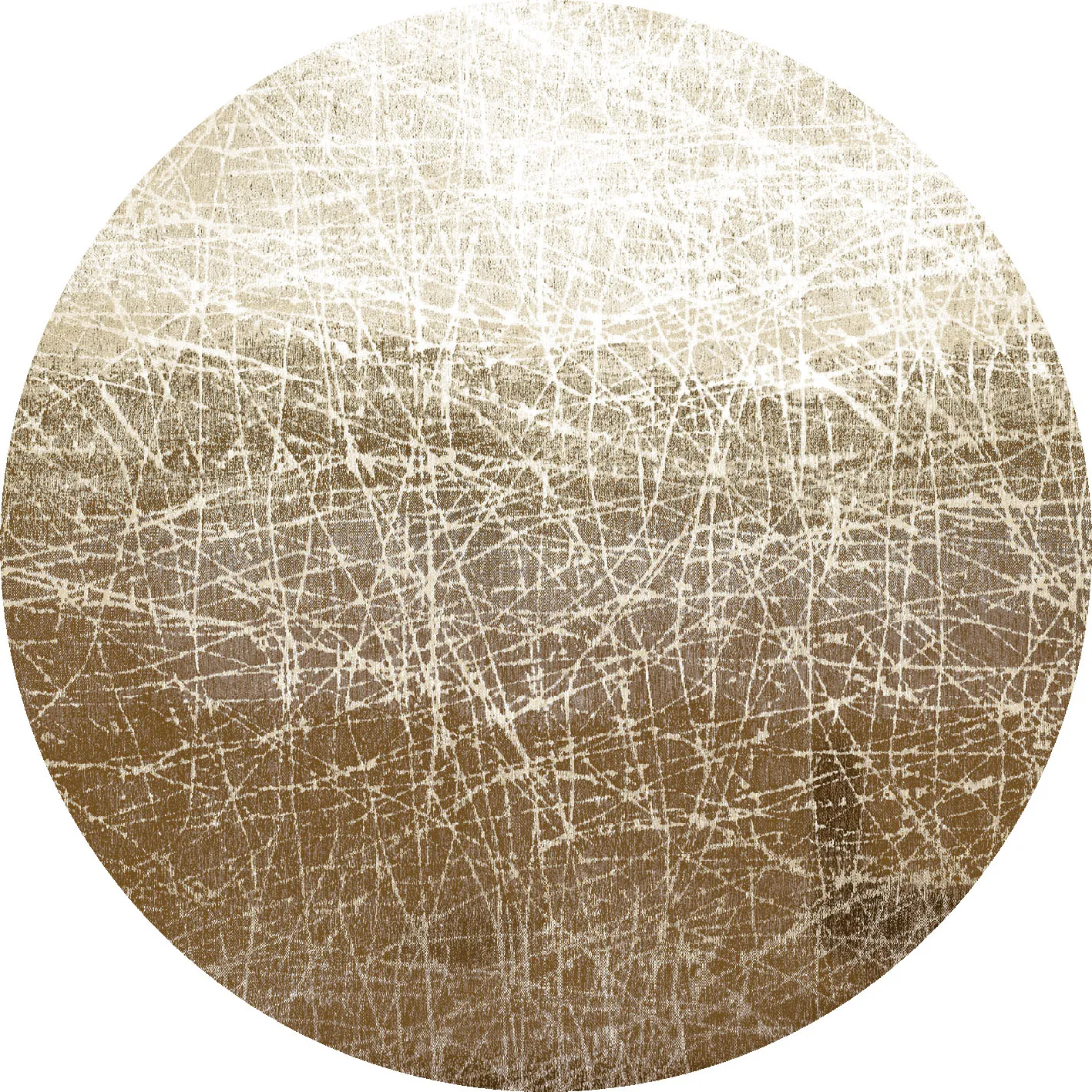 Rond vloerkleed - Jervis (beige)