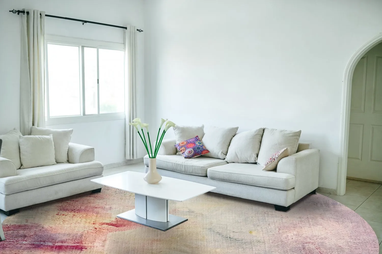 Rond vloerkleed - Mogoro (multi)