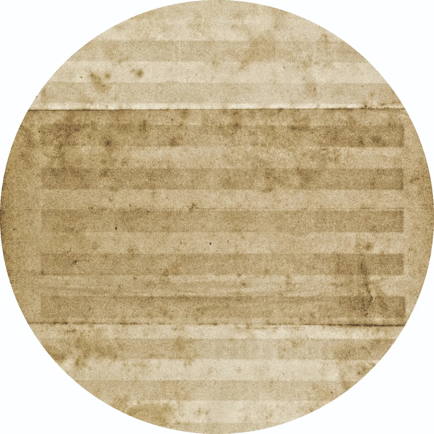 Rond vloerkleed - Lumio (beige)