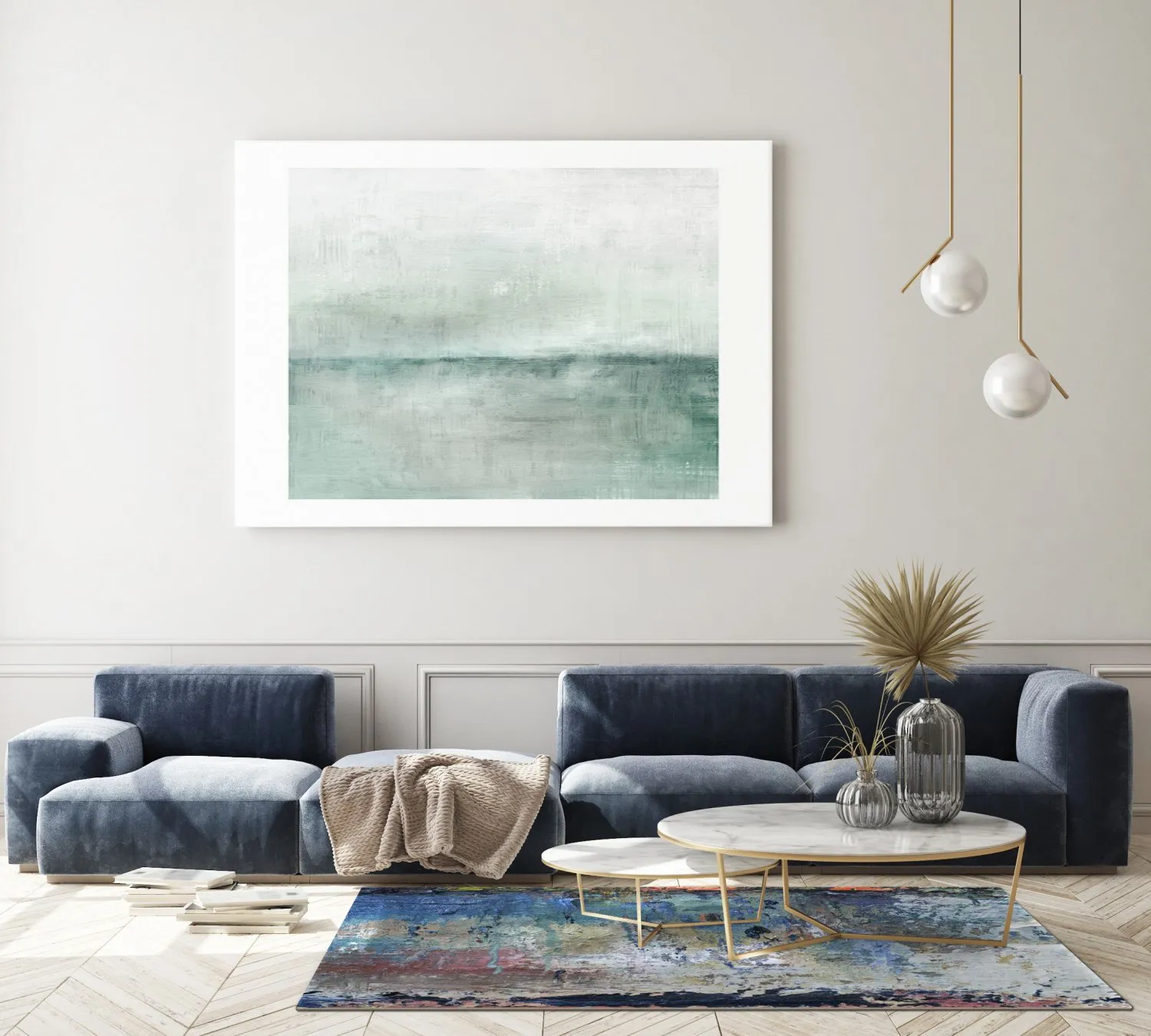 Wilton - Tivat (blauw/multi)