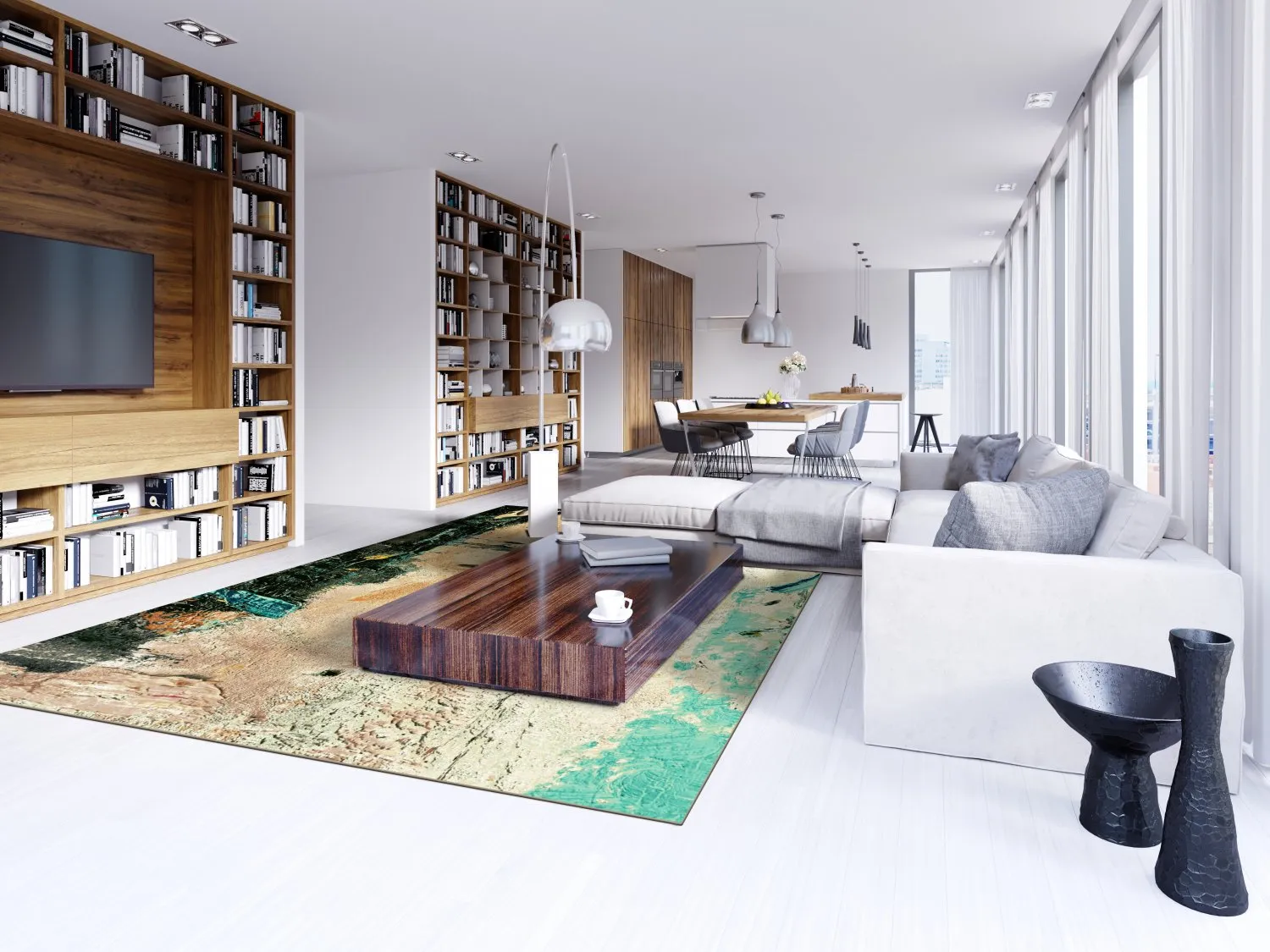 Wilton - Tempes (beige/multi)