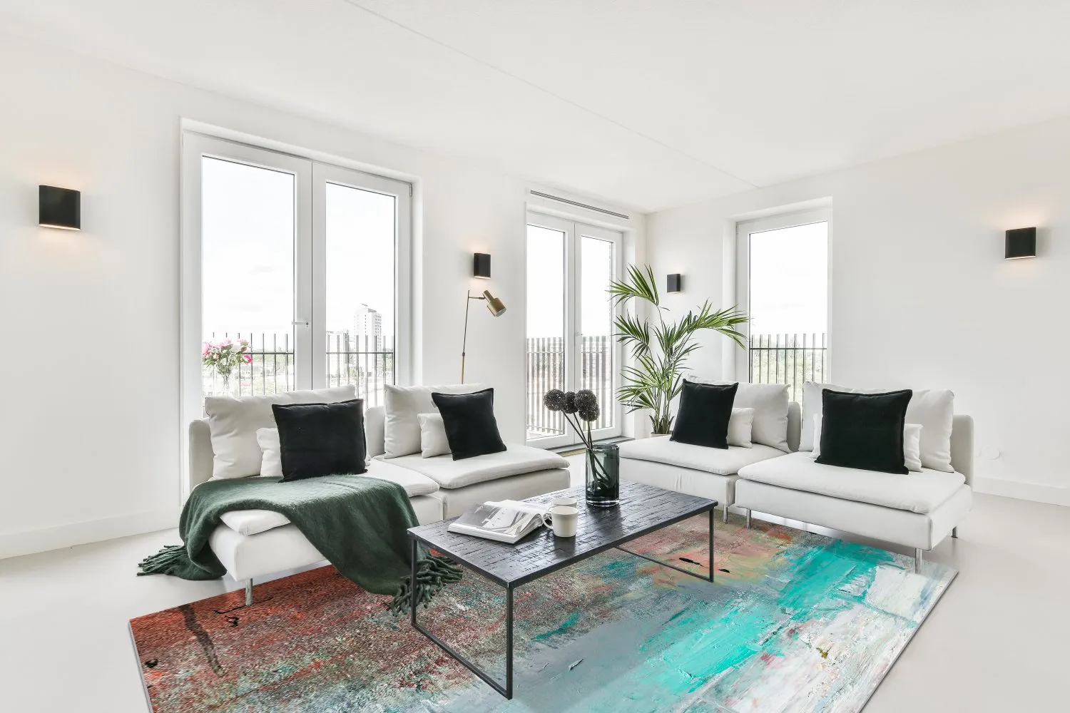 Wilton - Andali (grijs/rood/multi)