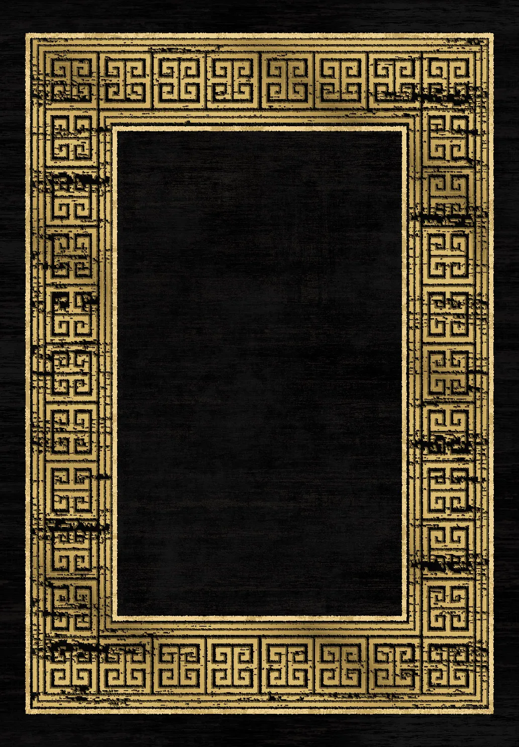 Wilton - Tilos (zwart/goud)