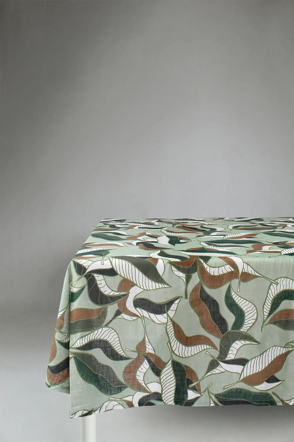 Katoenen tafelkleed - Amalie (groen)