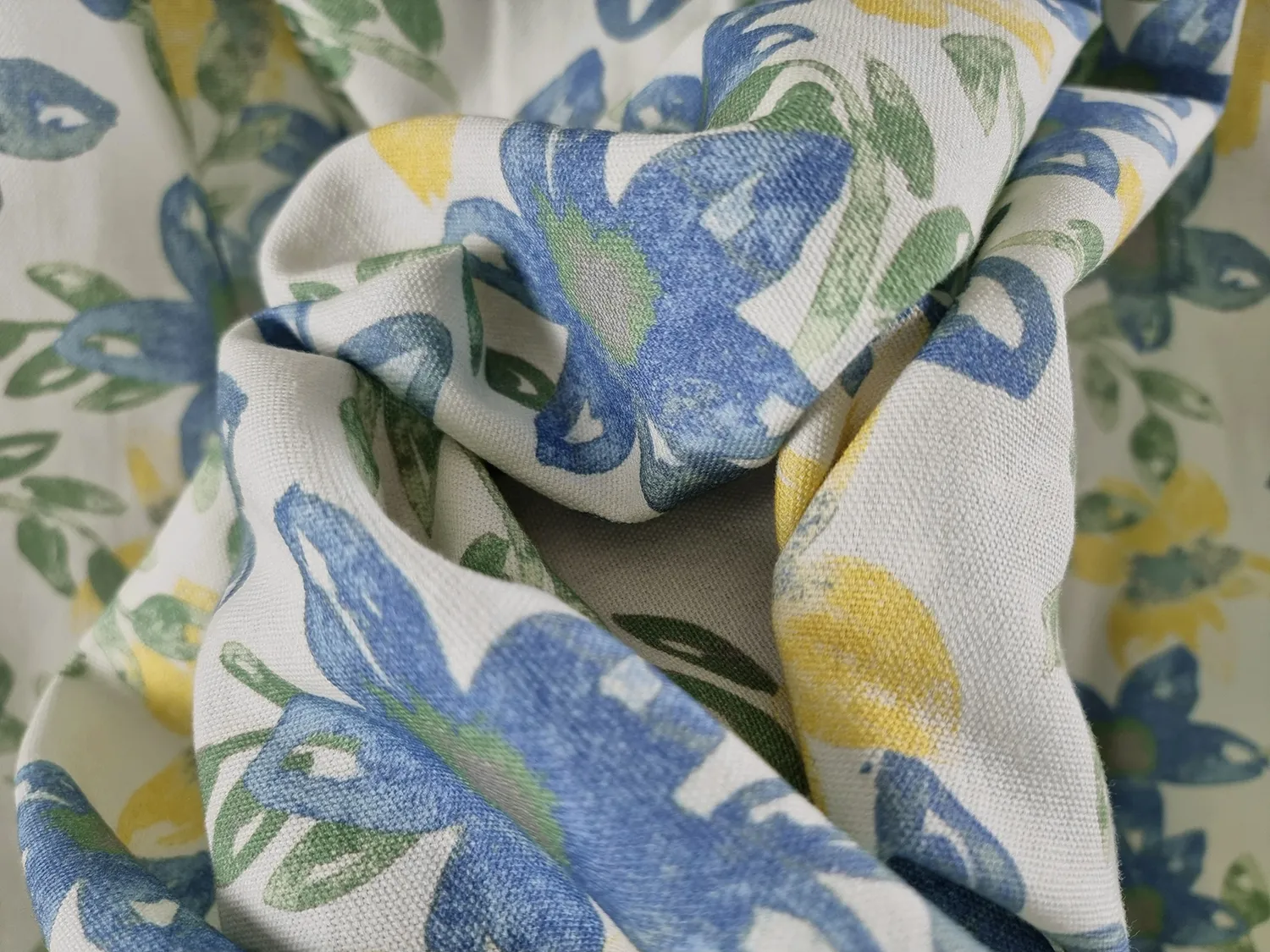 Katoenen tafelkleed - Petite (blauw)