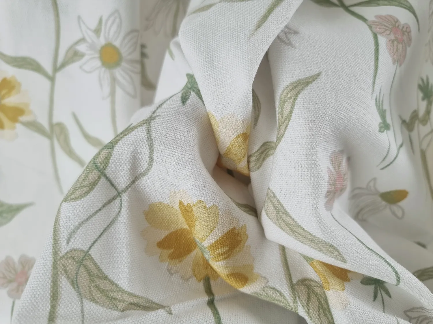 Katoenen tafelkleed - Sweetie (geel)