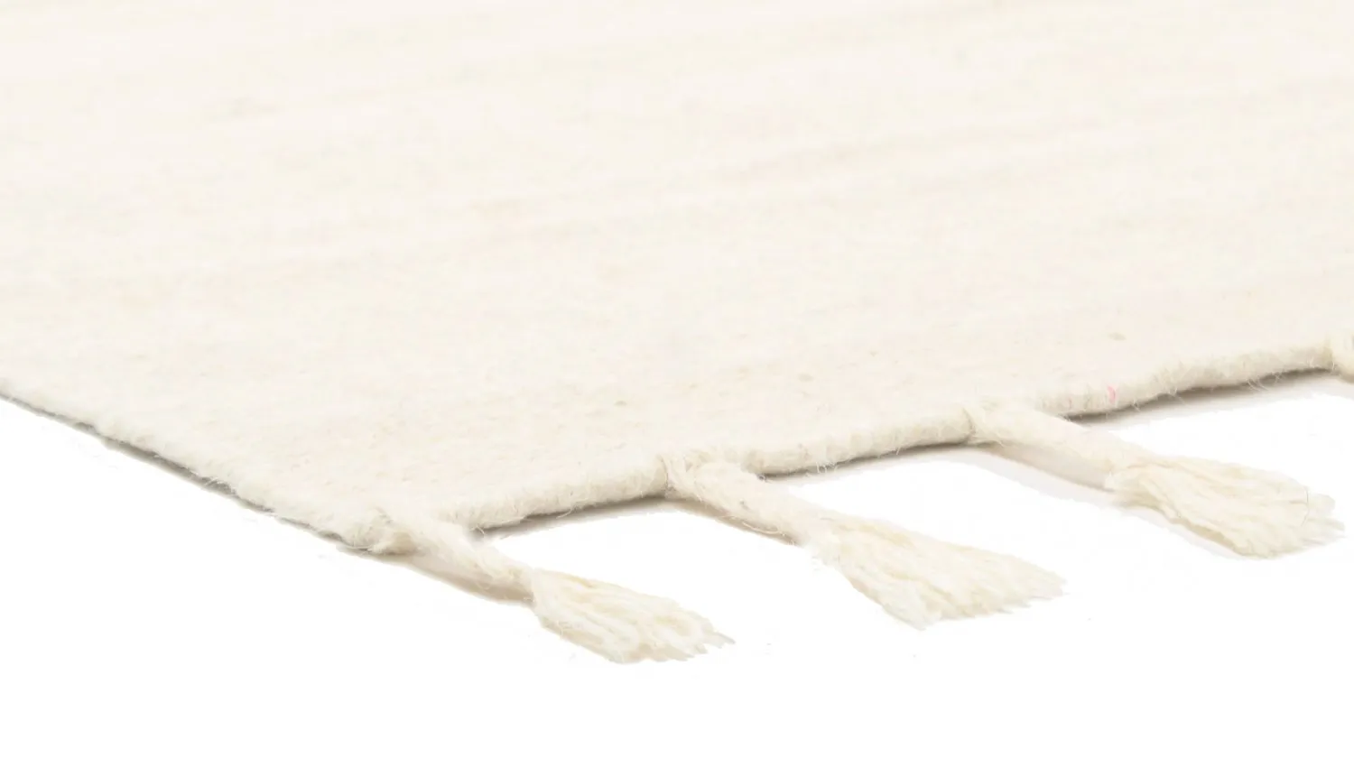 Wollen-vloerkleed - Malana (wit)
