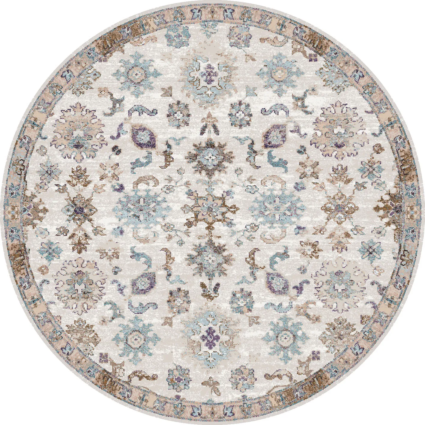 Ronde vloerkleden - Eden (multi)