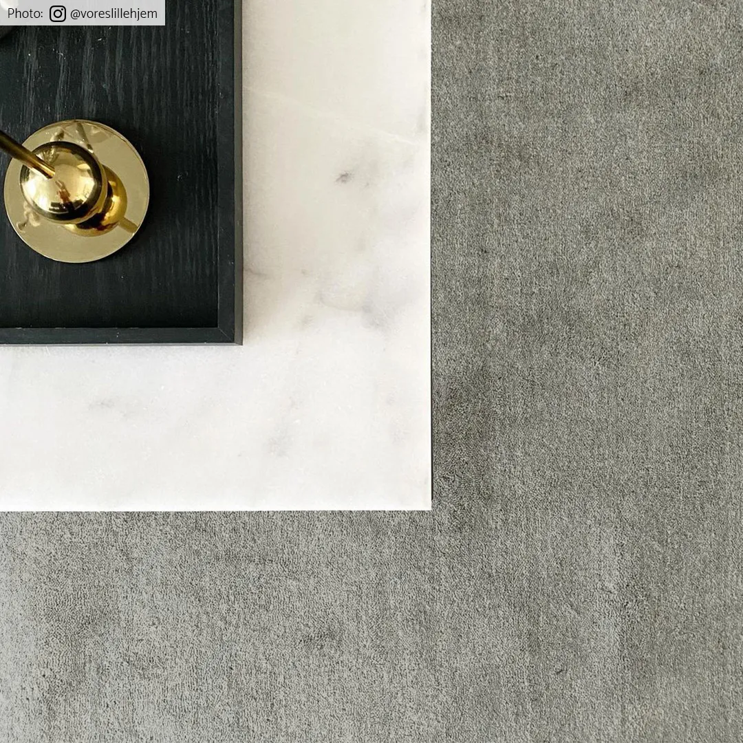 Wollen-vloerkleed - Ella (grijs)