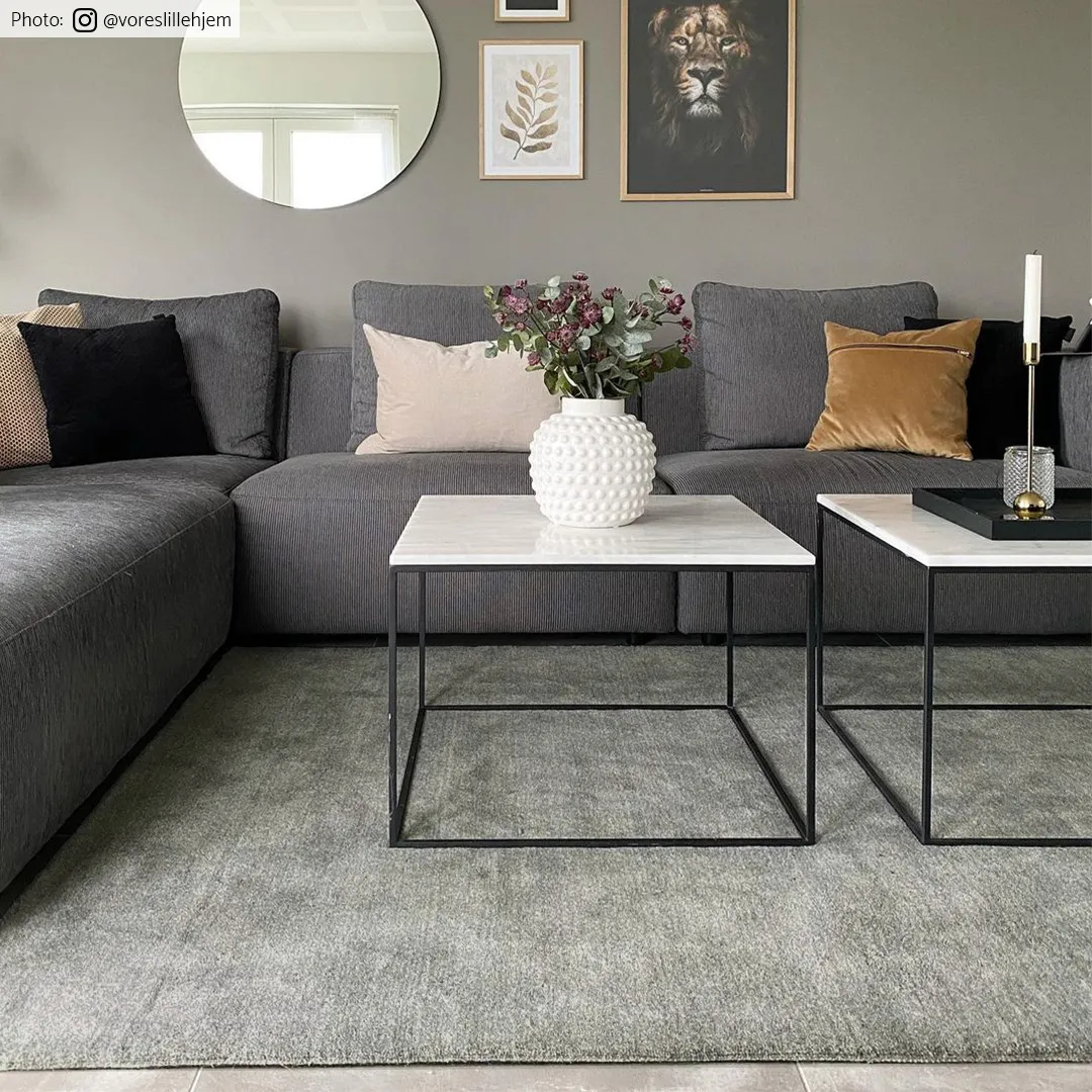 Wollen-vloerkleed - Ella (grijs)