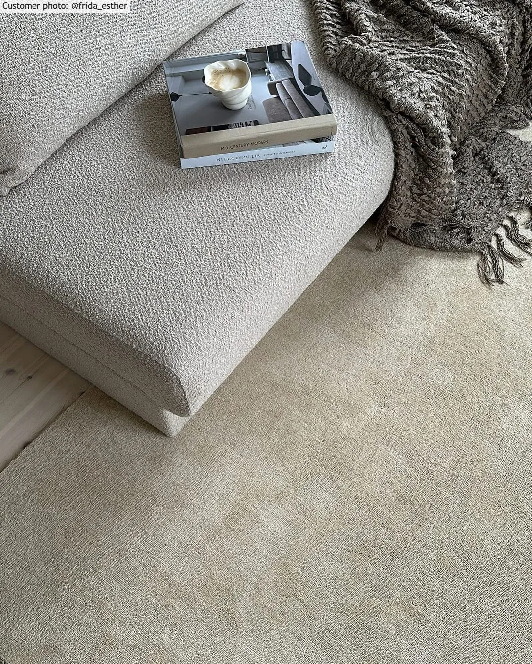 Wollen-vloerkleed - Ella (creme)