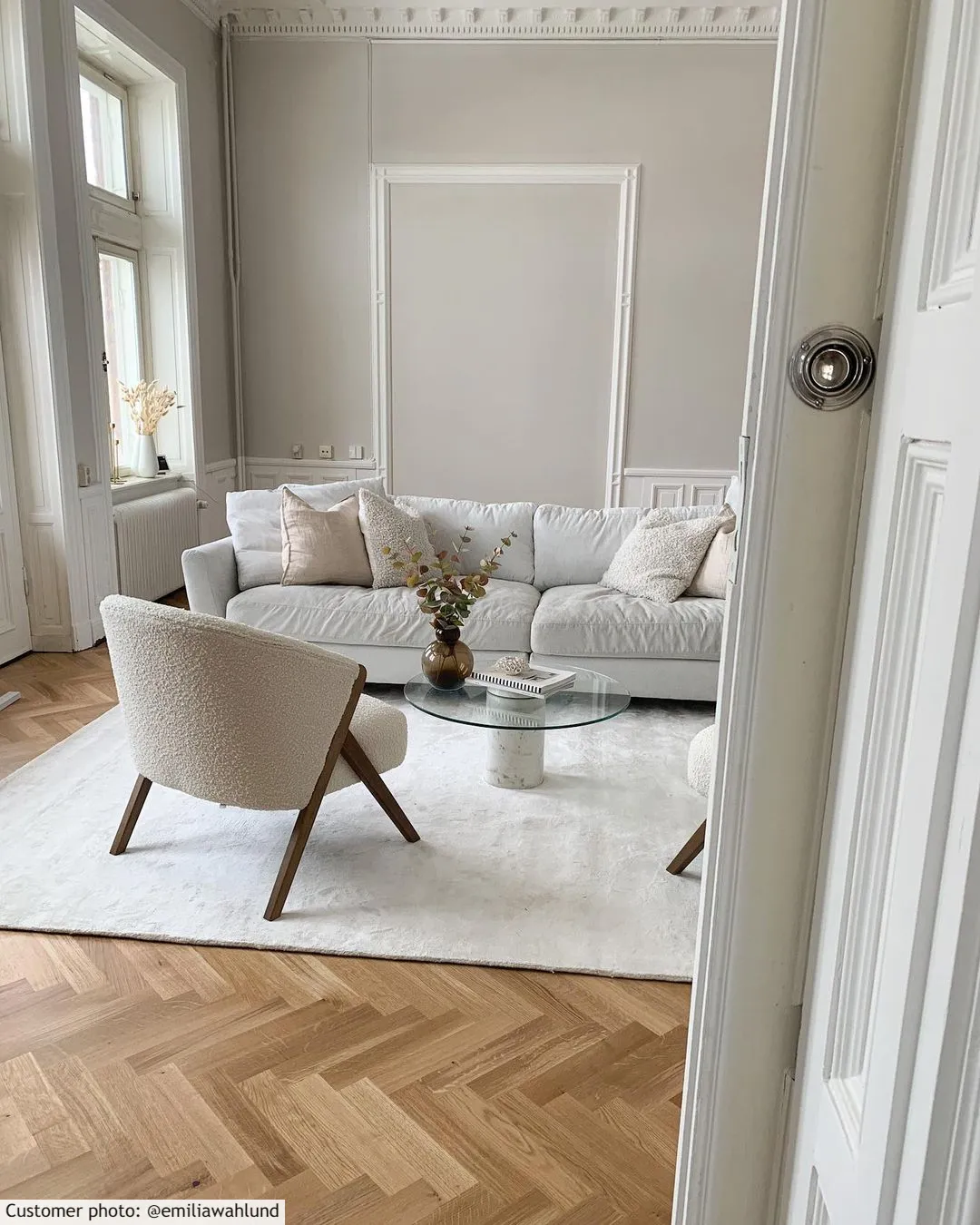 Viscose-vloerkleed - Jodhpur Special Luxury Edition (offwhite)