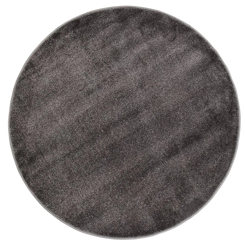 Rond vloerkleed - Sunayama (antraciet)