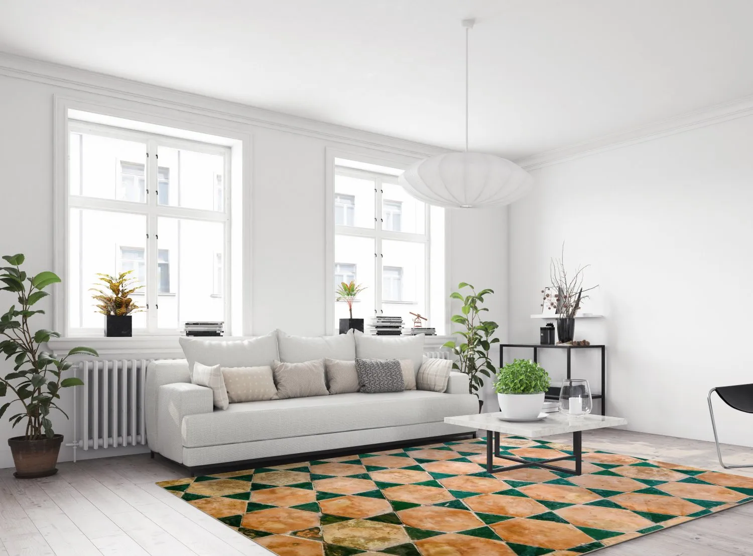 Wilton - Calvi (beige/groen)