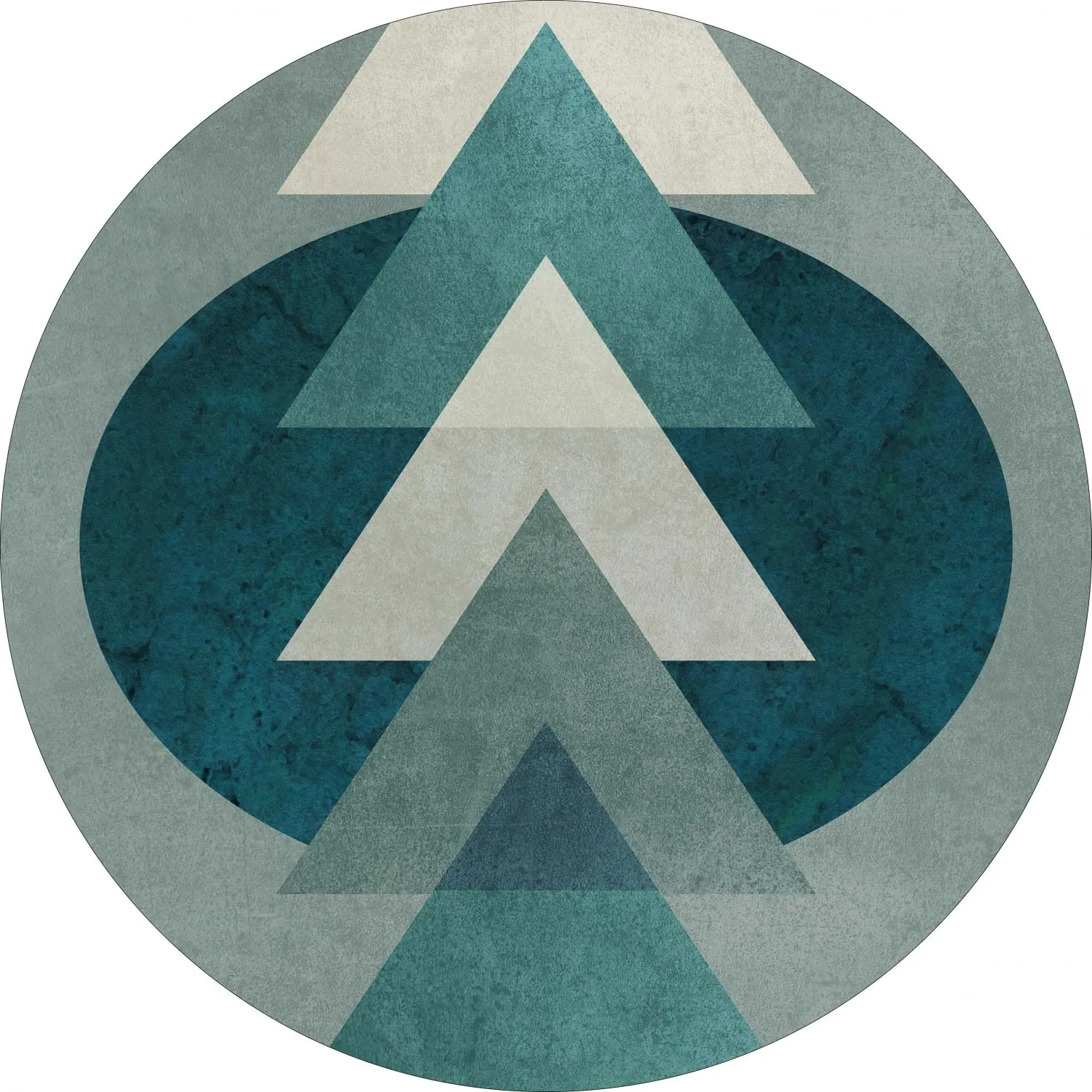 Rond vloerkleed - Amares (multi)