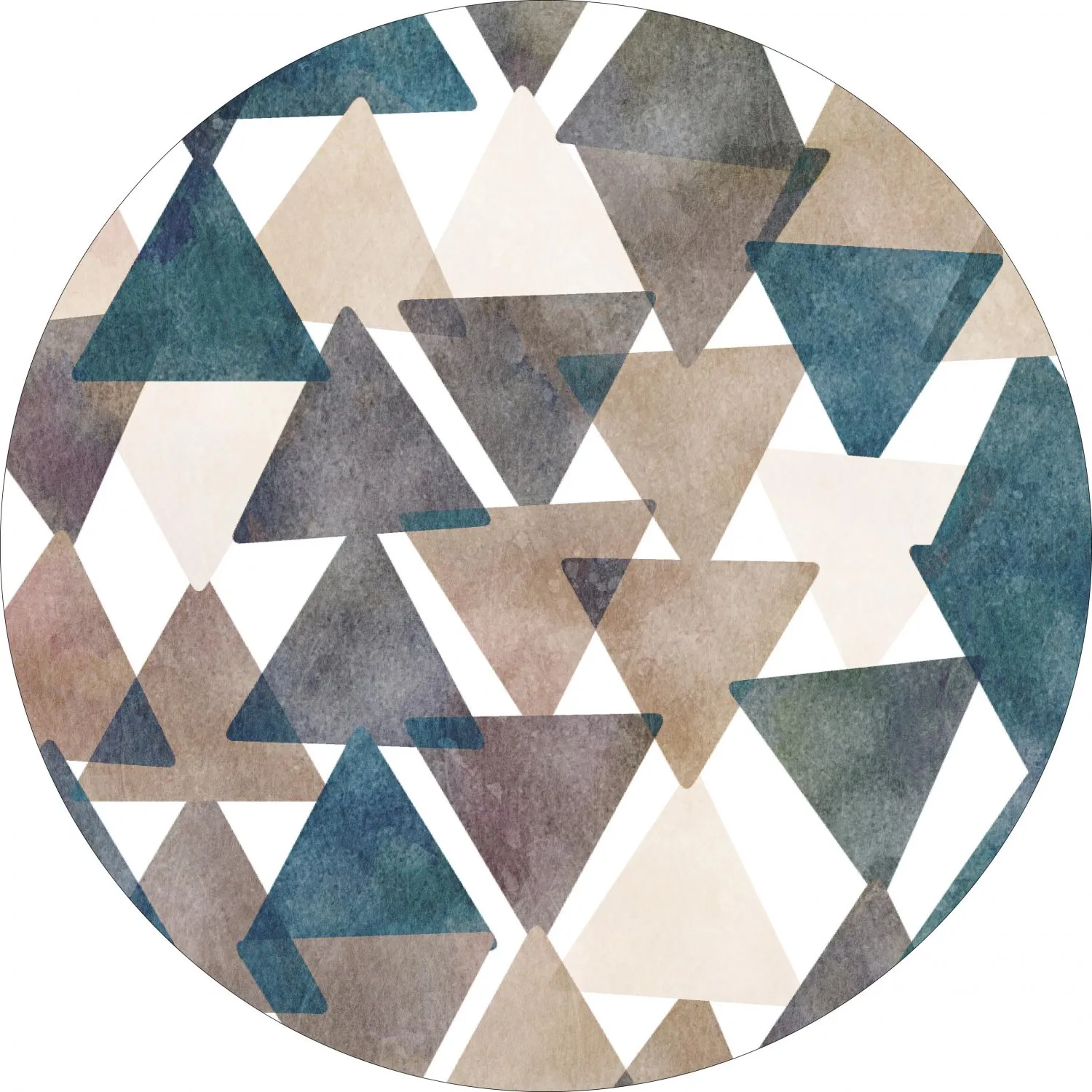 Rond vloerkleed - Branco (multi)