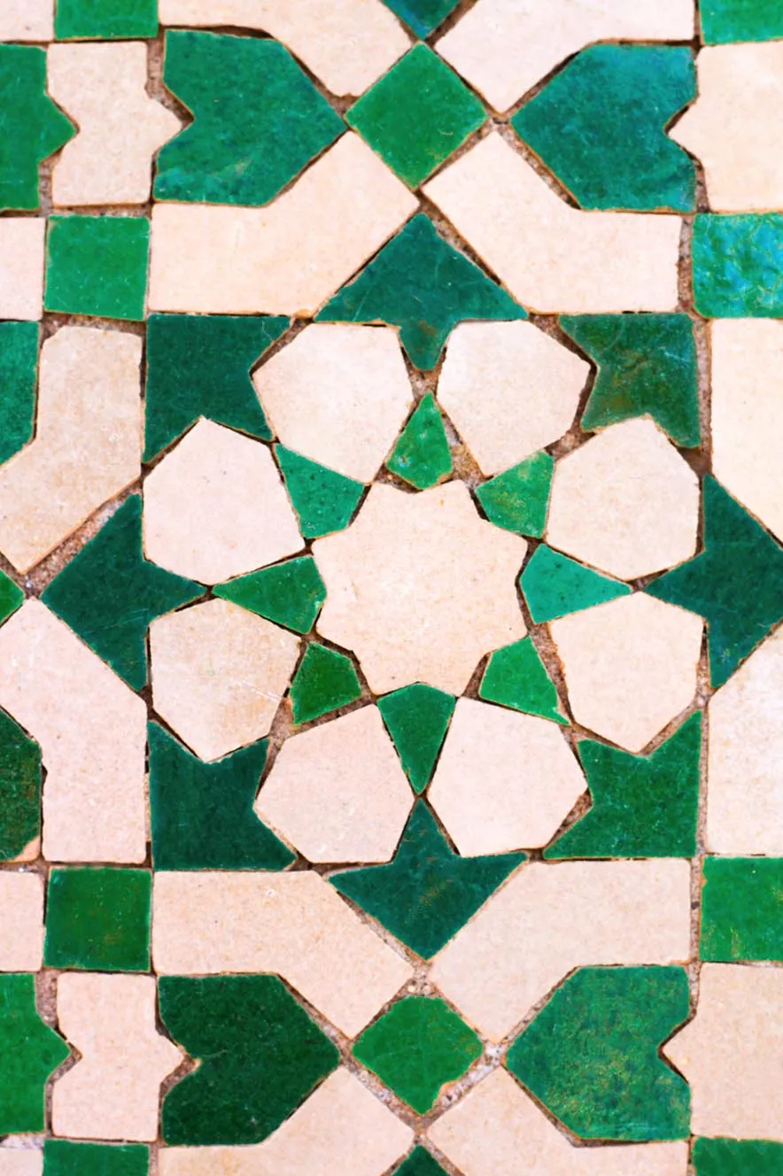 Wilton - Chia (groen/beige)