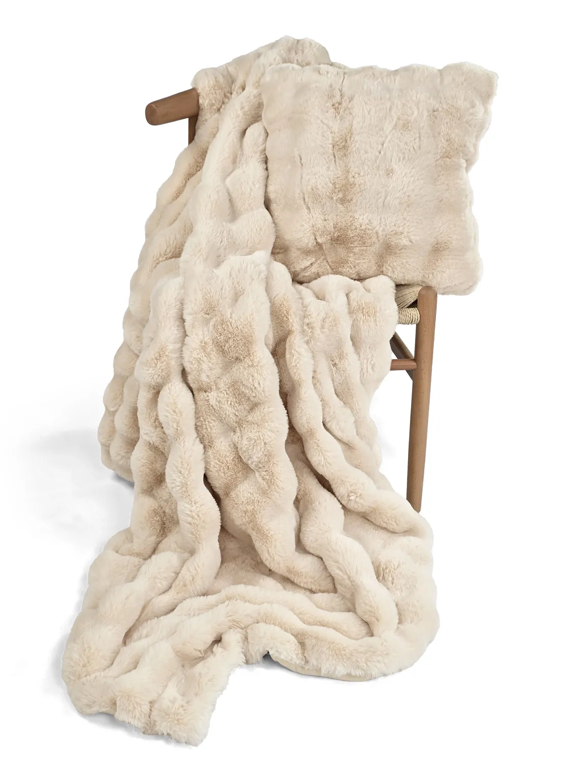 Dekens - Aranga Bubble Throw (beige)