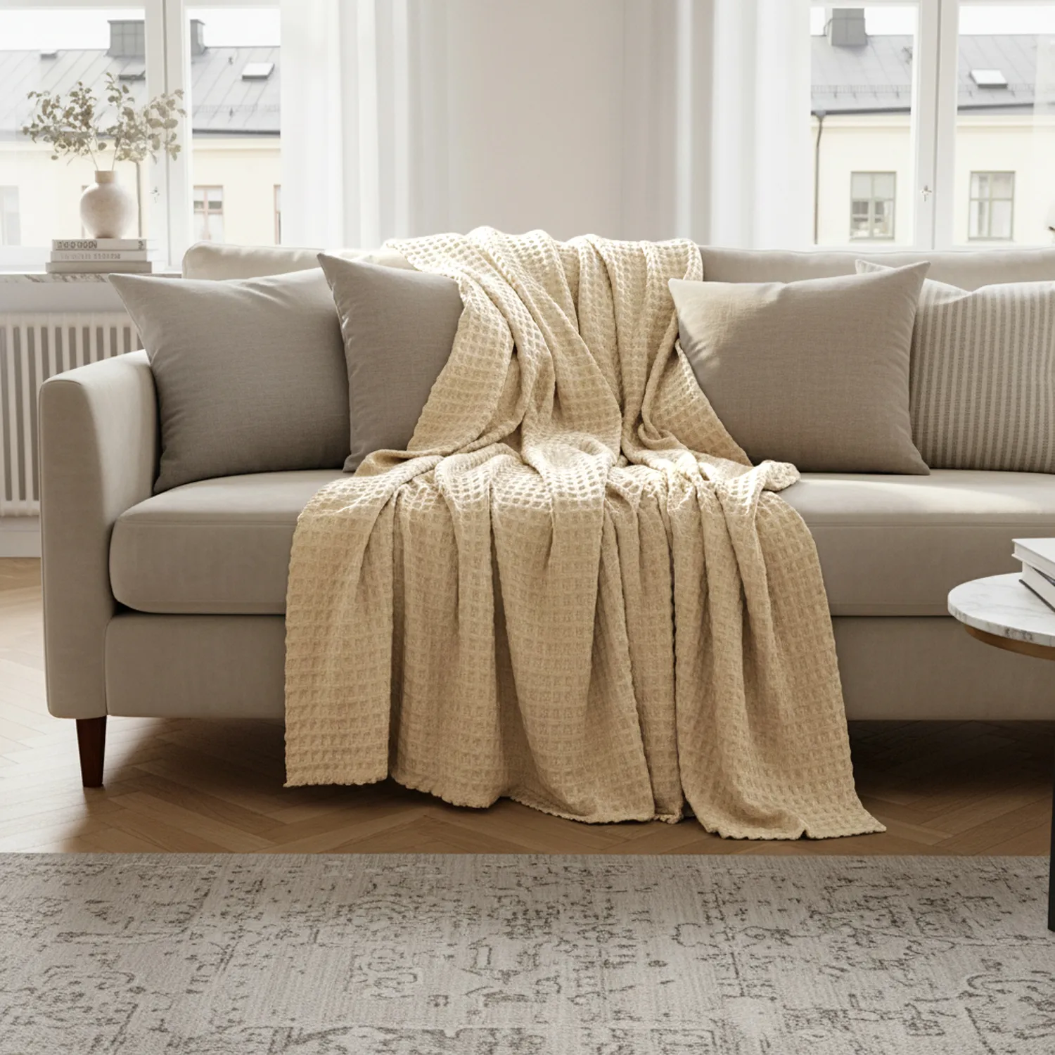 Dekens - Juneau Blanket (beige)