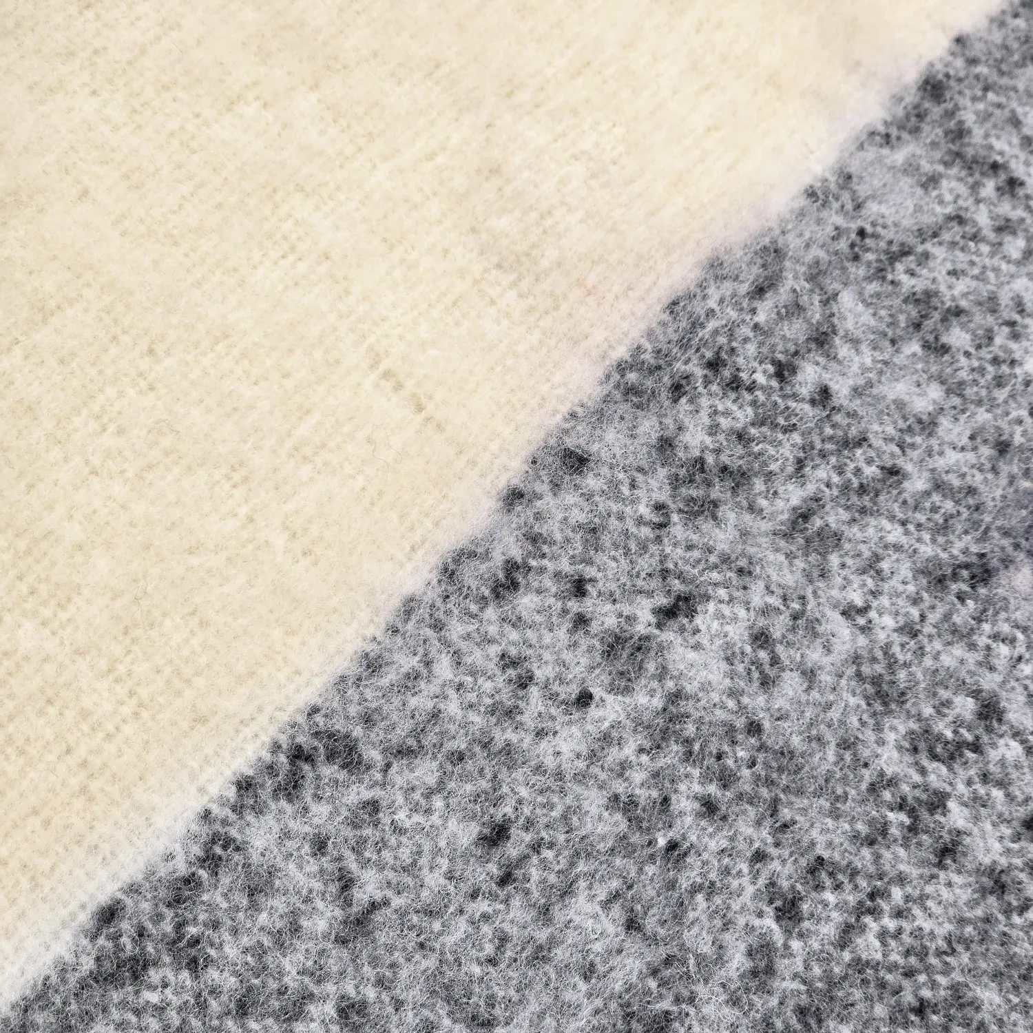 Dekens - Wollenmix plaid - Beatriz Stripe (zwart/wit)