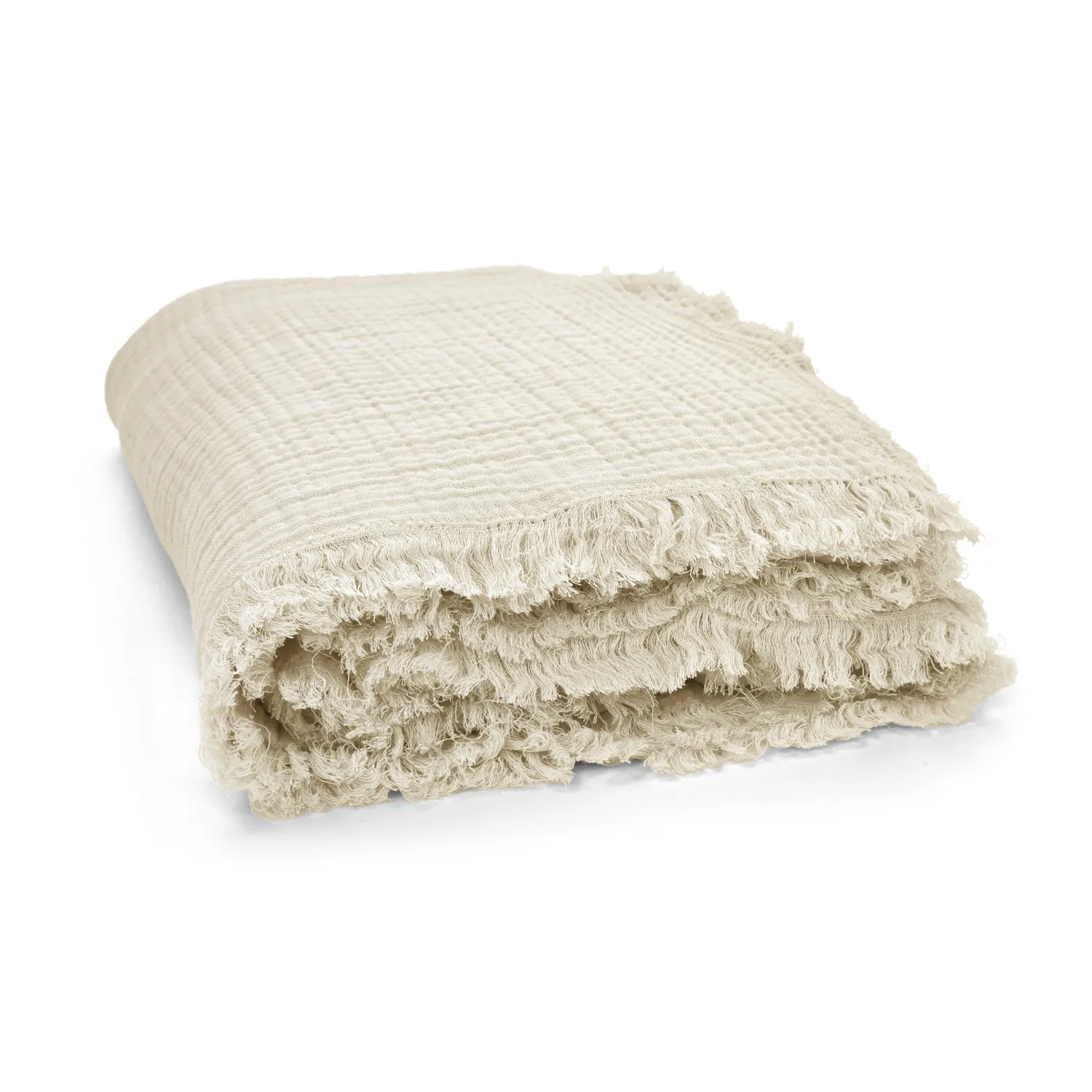 Dekens - Mousseline plaid - Dorena (grijs)