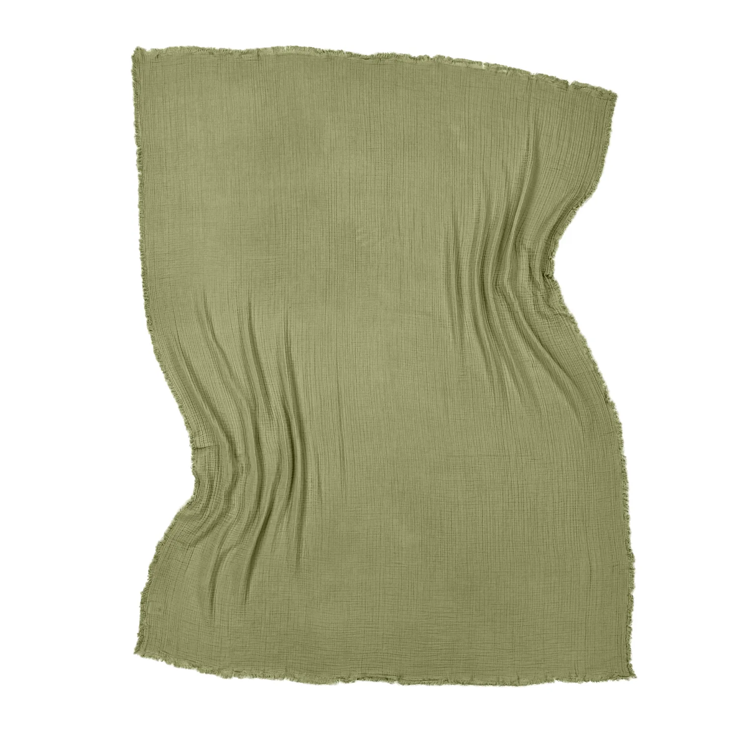 Dekens - Mousseline plaid - Dorena (groente)