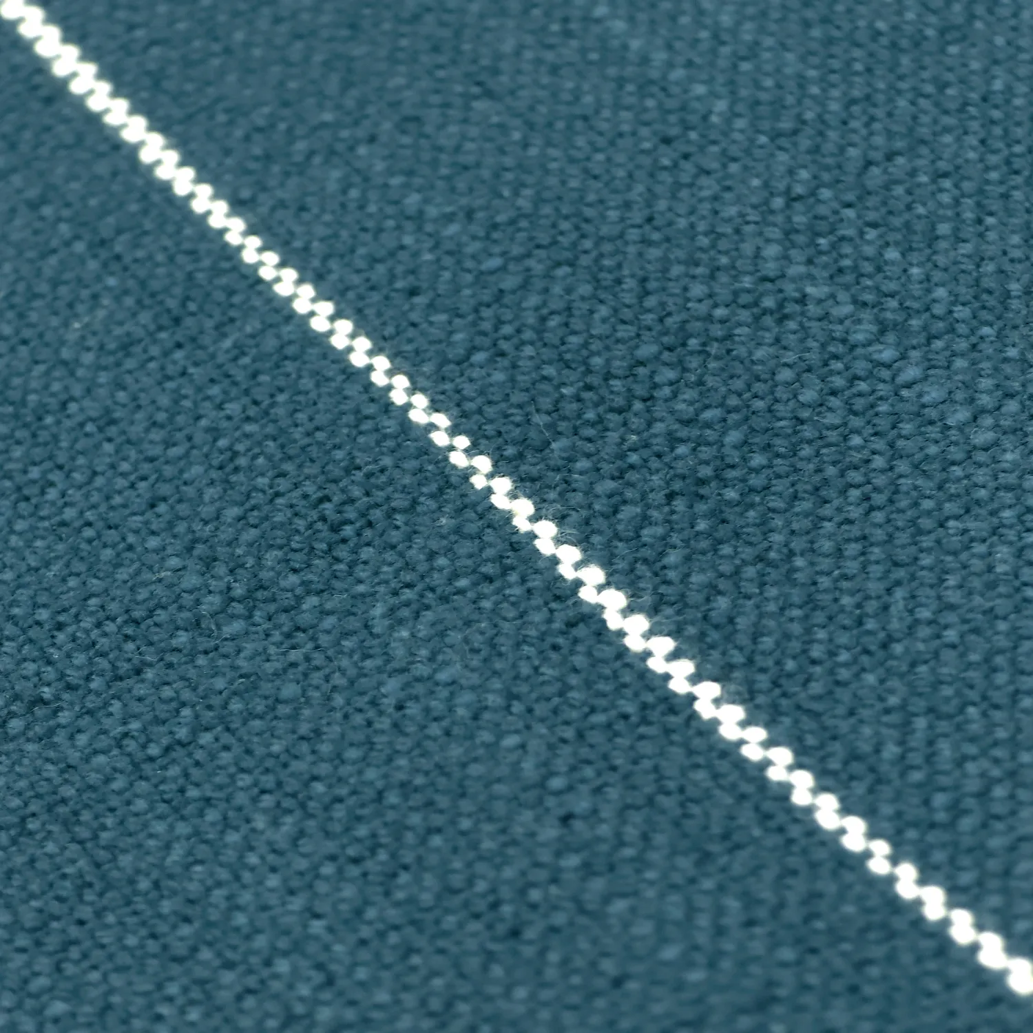 Dekens - Katoenen plaid - Martina Stripe (blauw/wit)