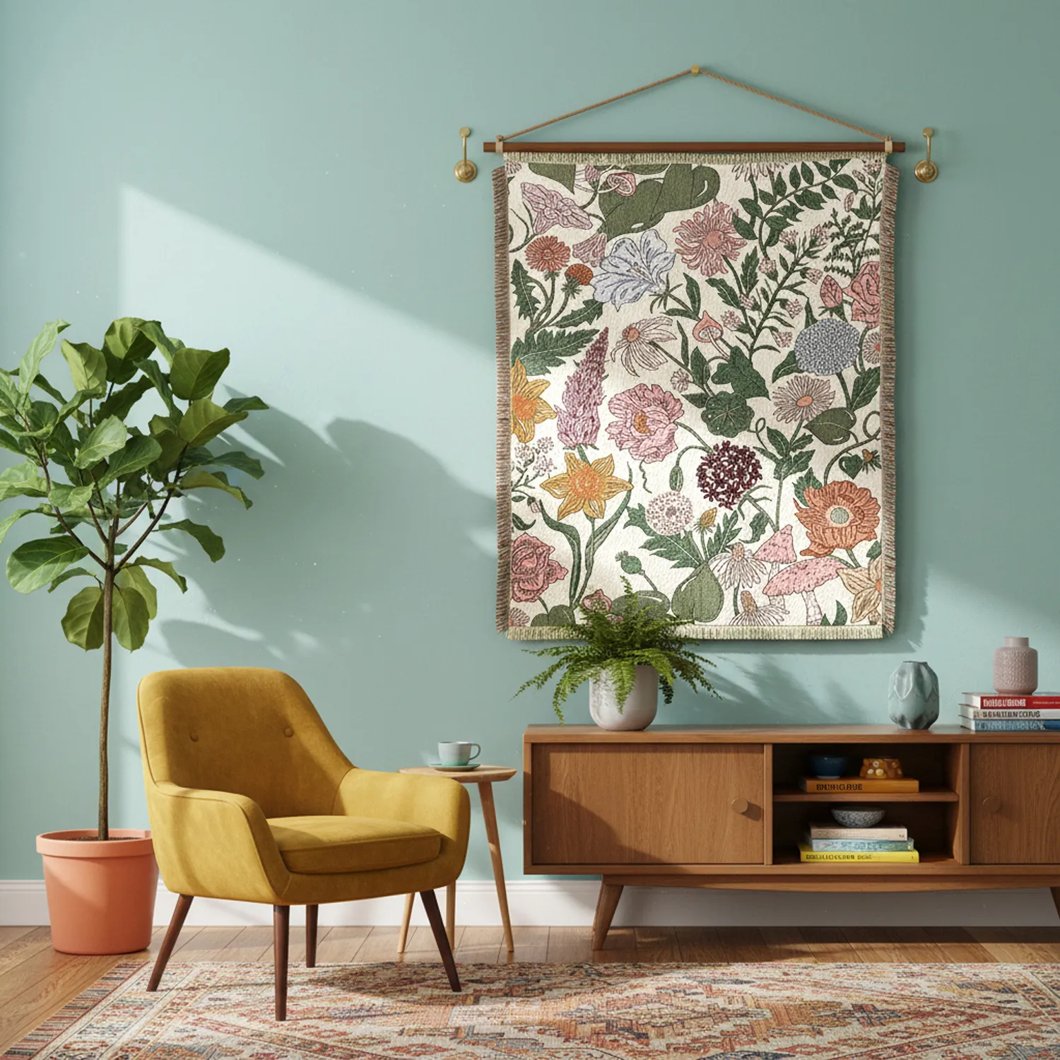 Dekens - Fiori Tapestry Blanket (multi)