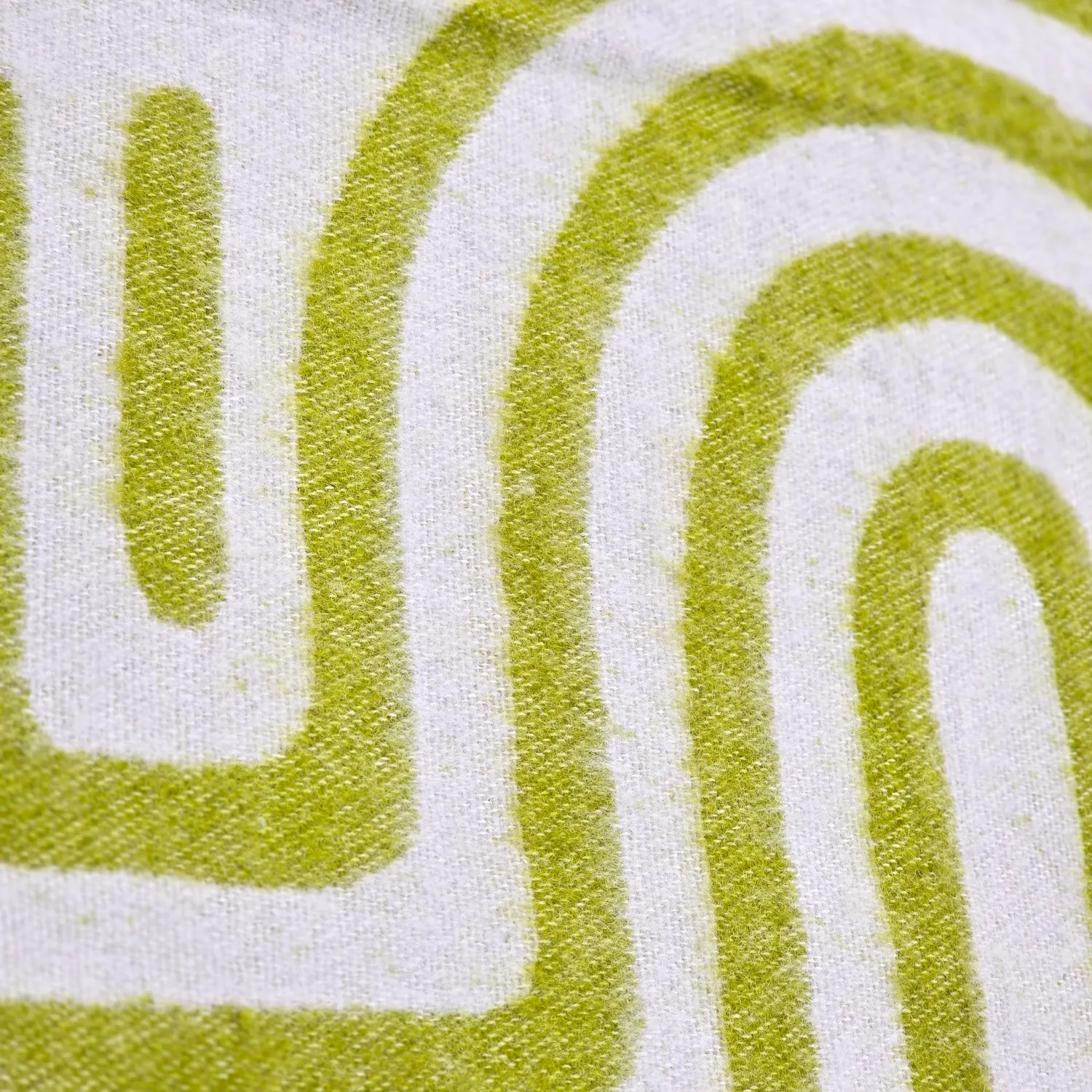 Dekens - Wollenmix plaid - Melody (groen/paars)
