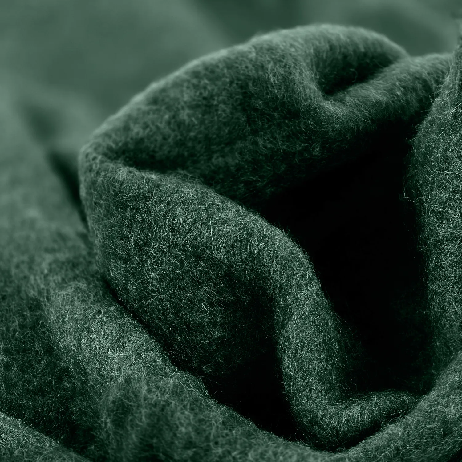 Plaid dekens - throw van wolmix - Samantha (groen)
