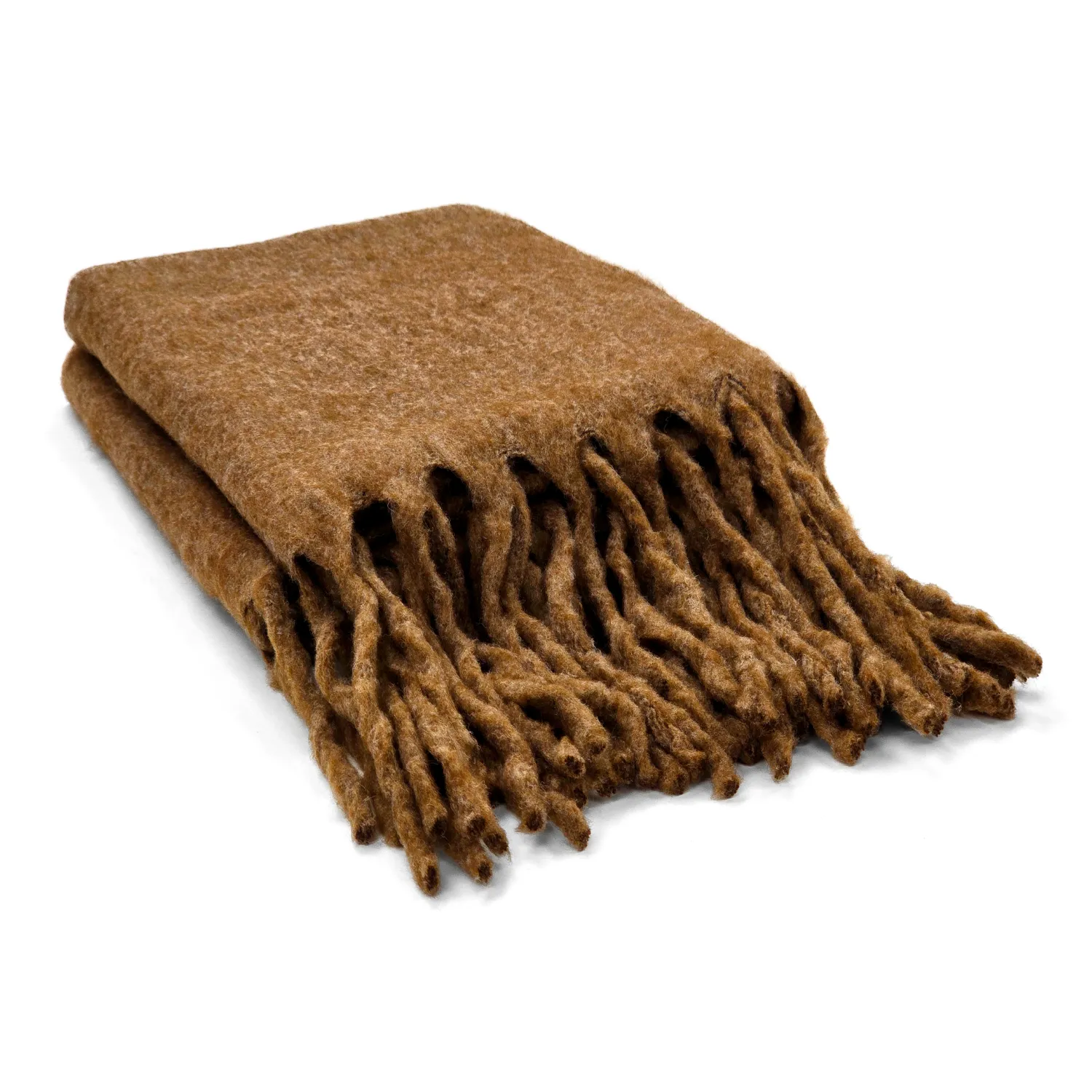 Dekens - Wollenmix plaid - Samantha (bruin)