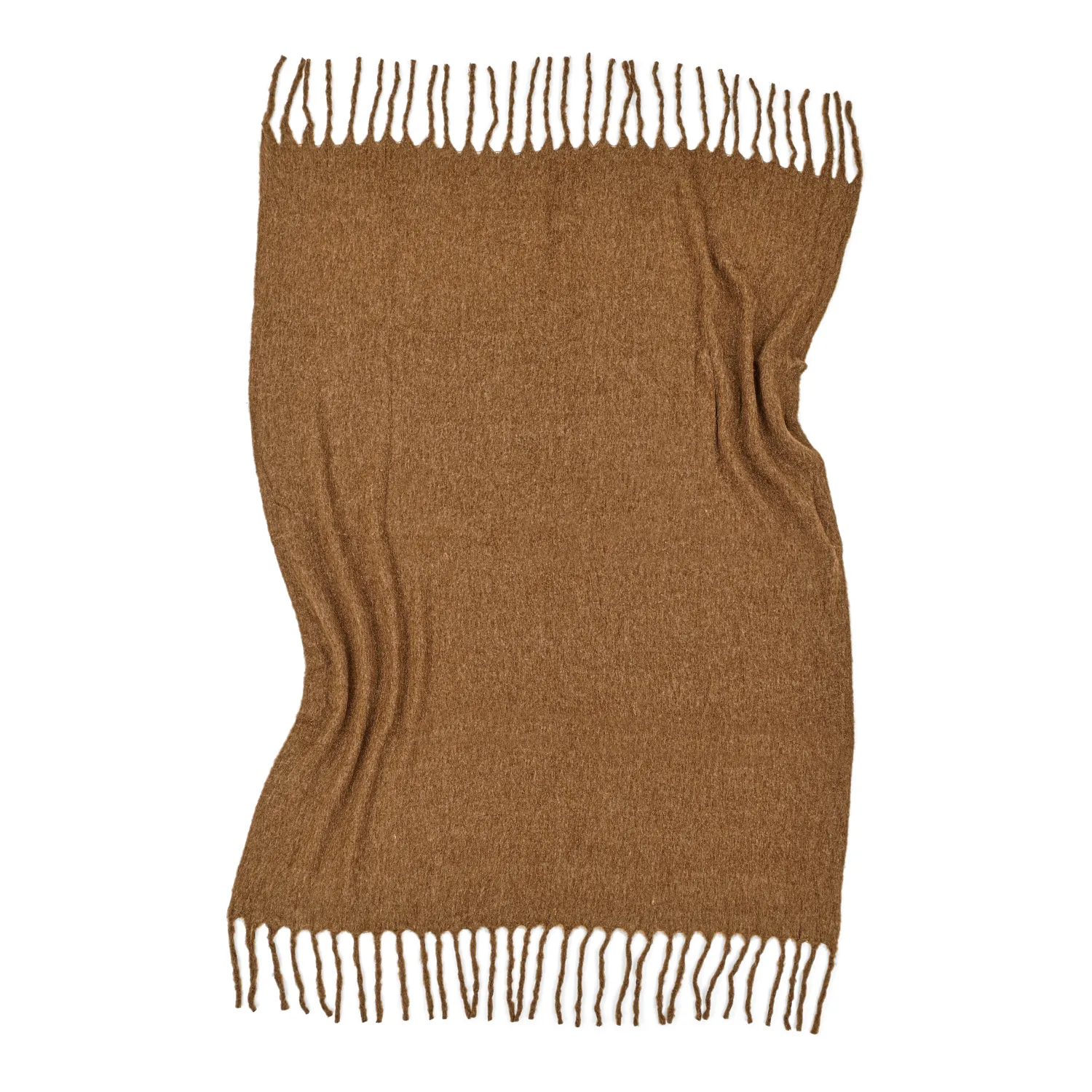 Dekens - Wollenmix plaid - Samantha (bruin)