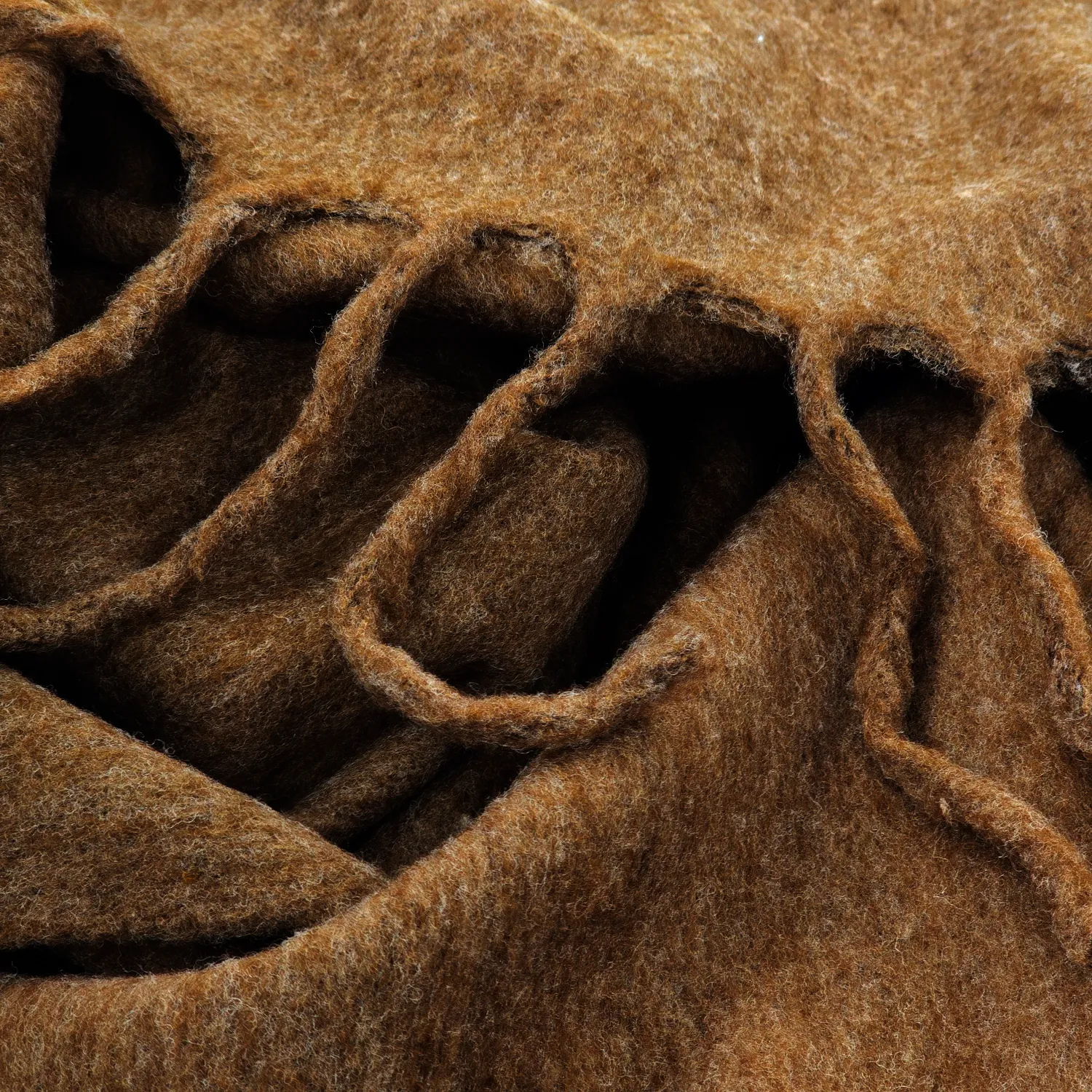 Dekens - Wollenmix plaid - Samantha (bruin)