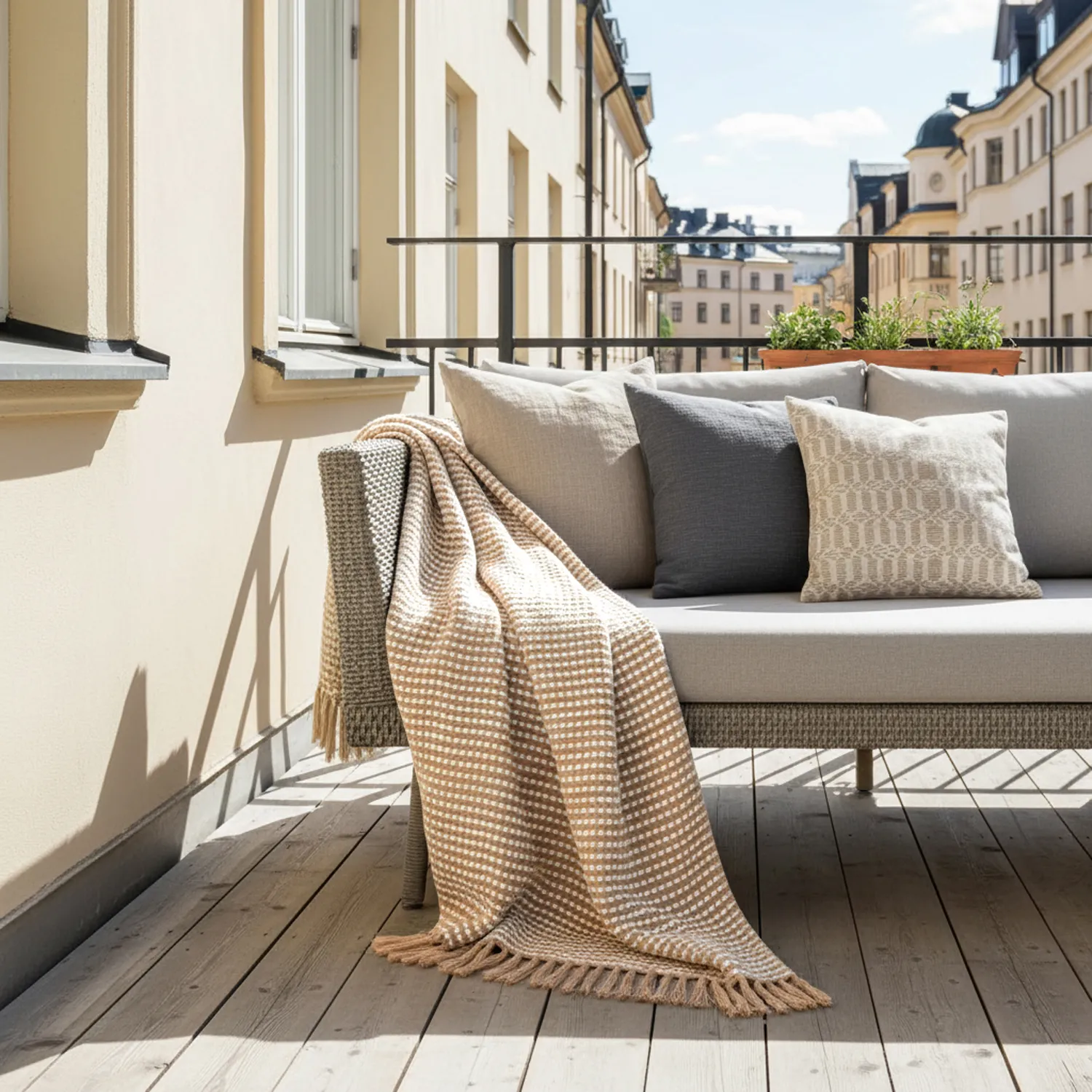 Dekens - Quebec Blanket (beige)