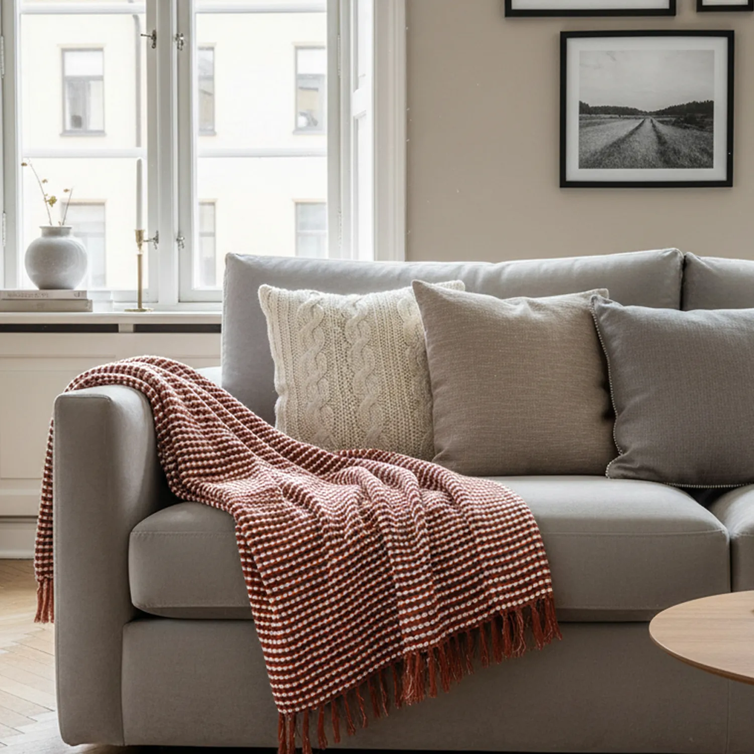 Dekens - Quebec Blanket (rood)