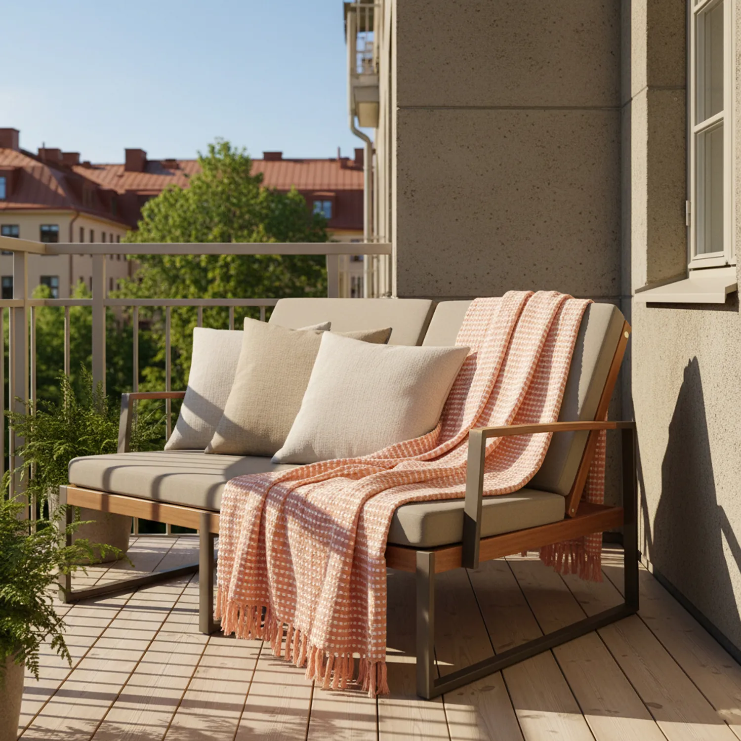 Dekens - Quebec Blanket (roze)