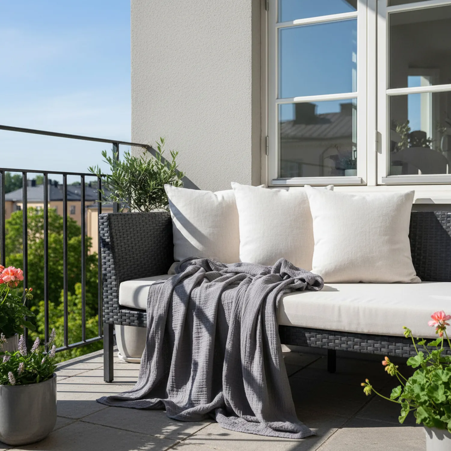 Dekens - Vanja Throw (zwart)