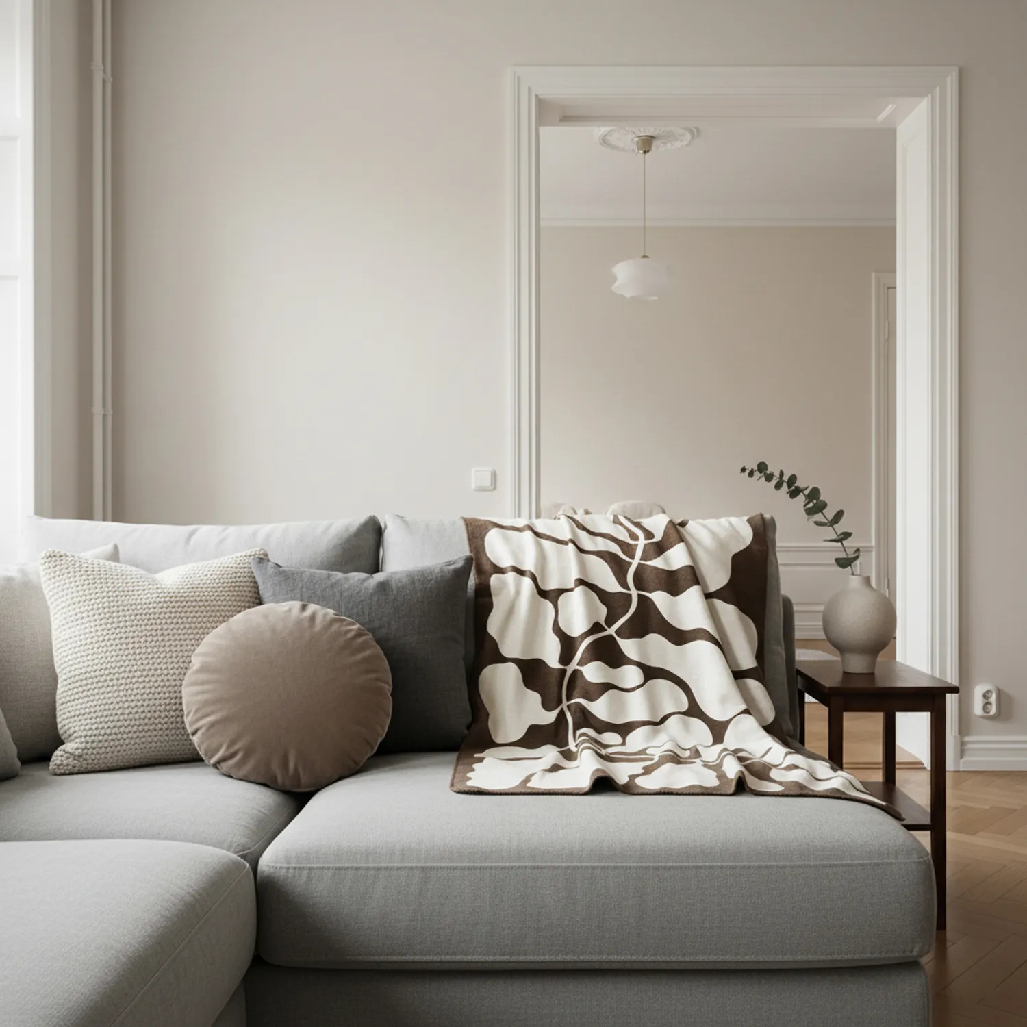 Dekens - Katalia Jacquard Blanket (bruin)