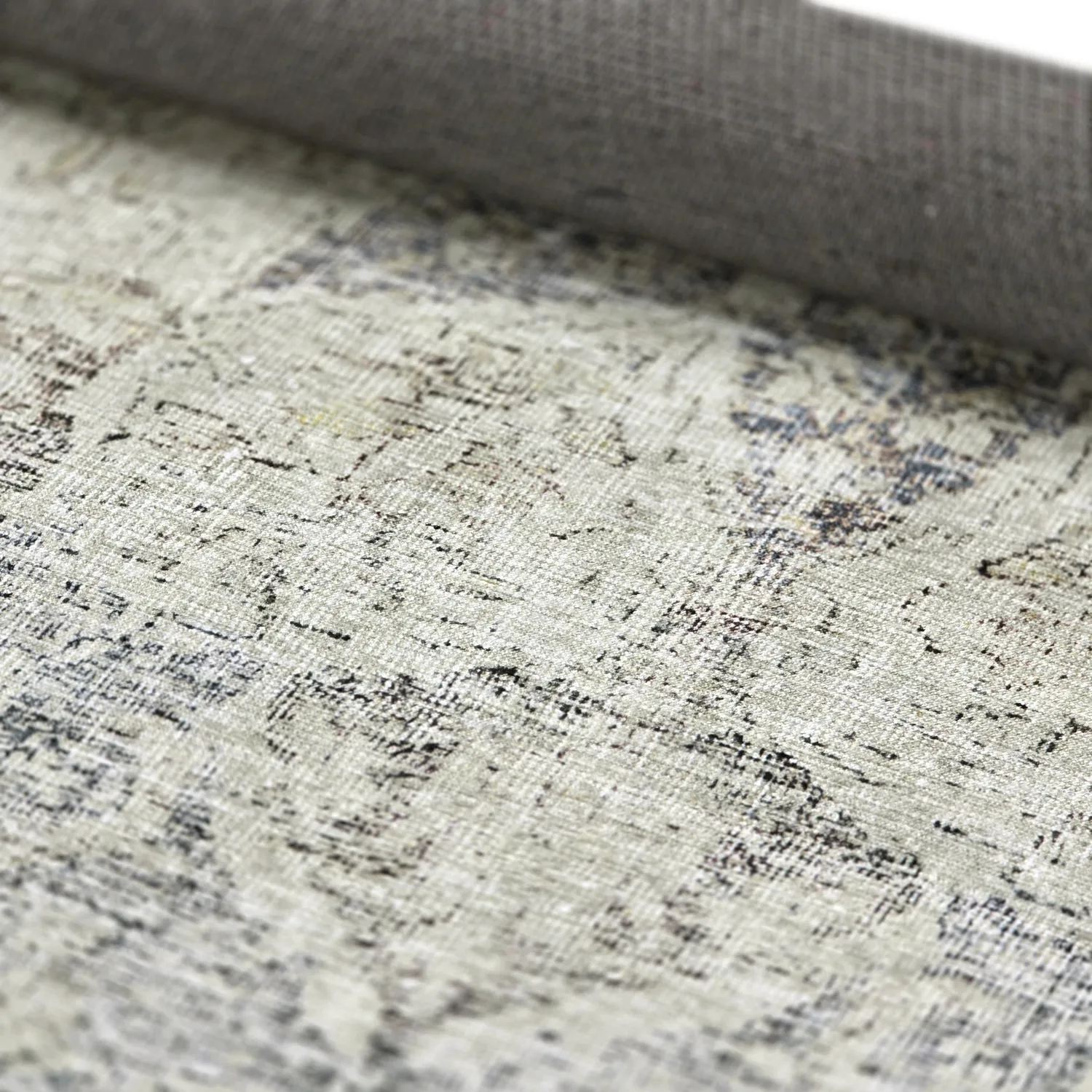Vlakgeweven vloerkleed - Alvand (grijs)