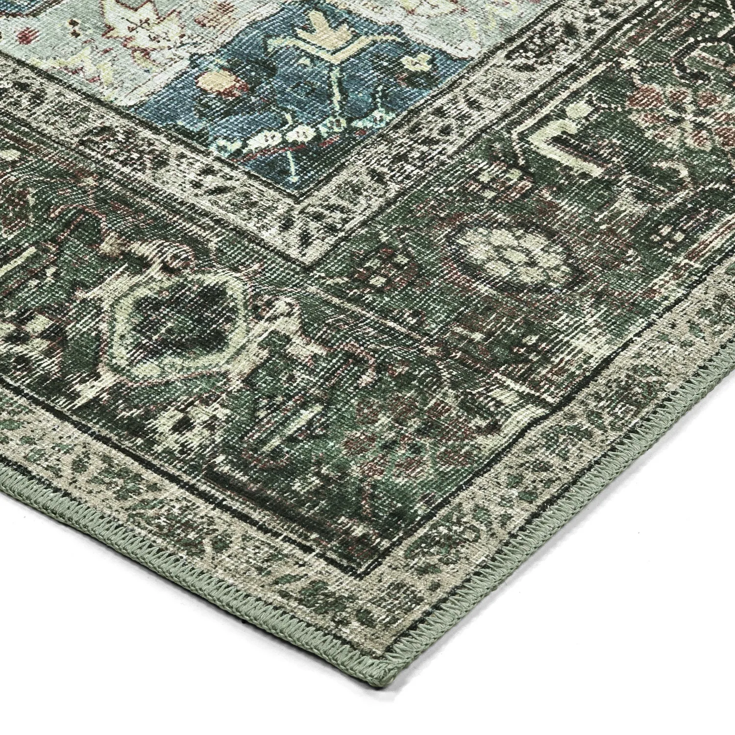 Vlakgeweven vloerkleed - Birjand (groente)