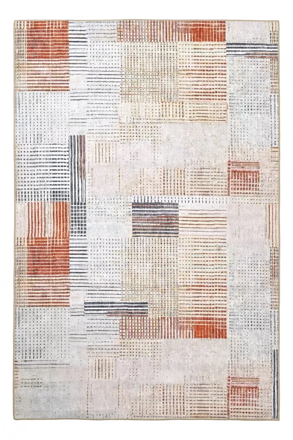 Vlakgeweven vloerkleed - Calla (rood)