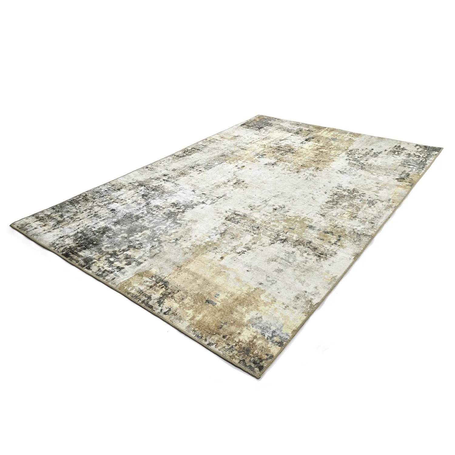 Vlakgeweven vloerkleed - Comino (beige/multi)