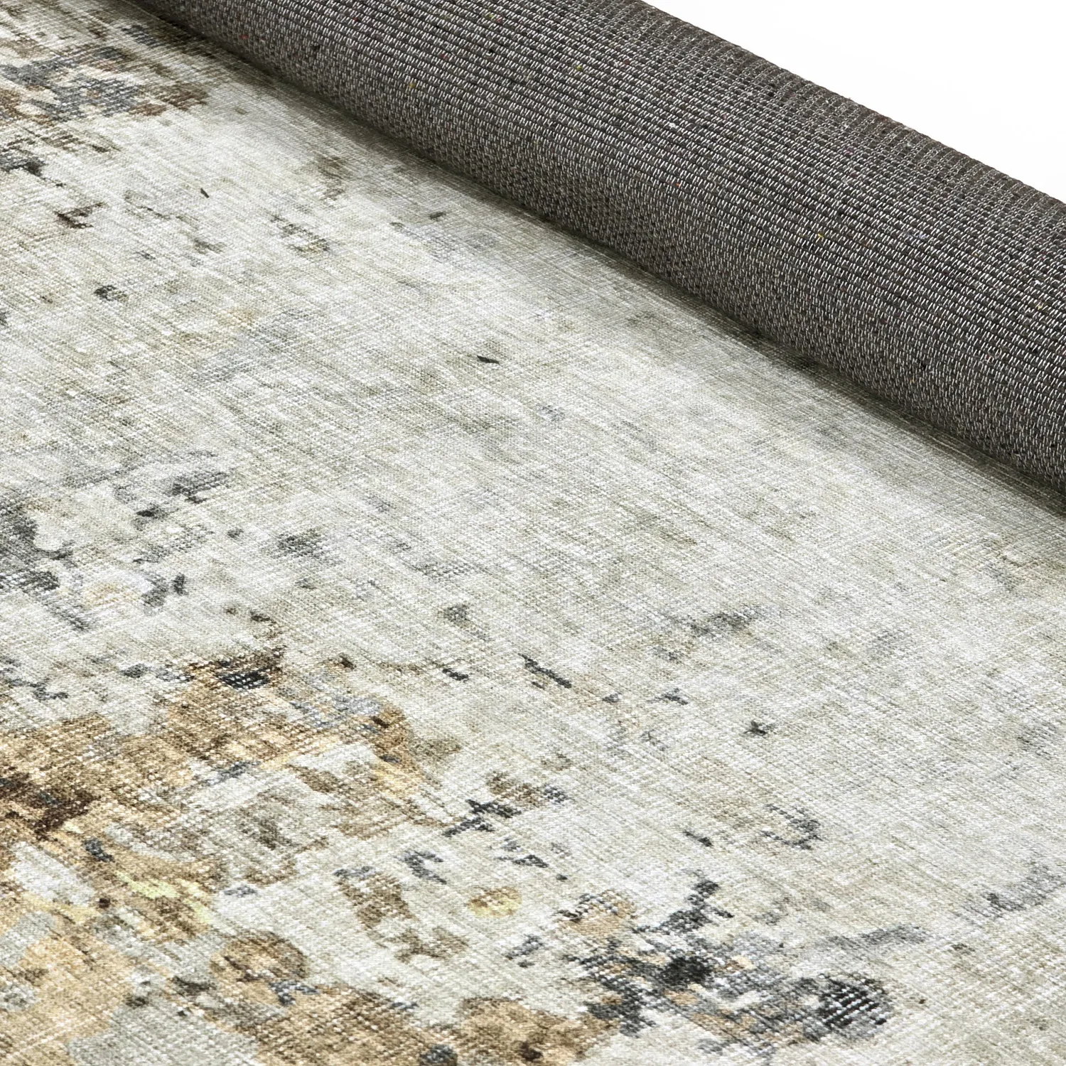 Vlakgeweven vloerkleed - Comino (beige/multi)