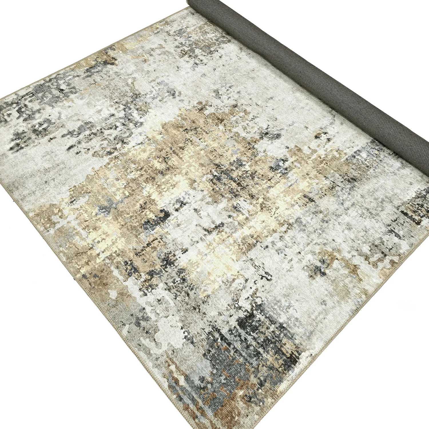 Vlakgeweven vloerkleed - Comino (beige/multi)