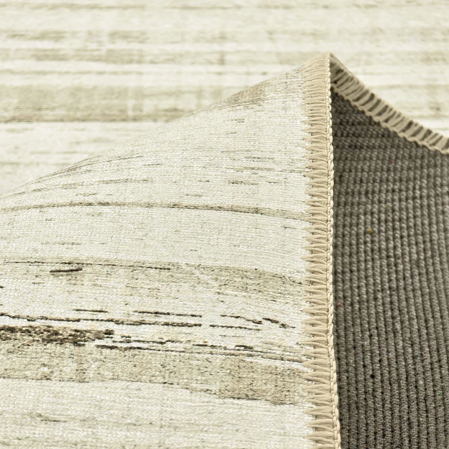 Vlakgeweven vloerkleed - Delara (beige)